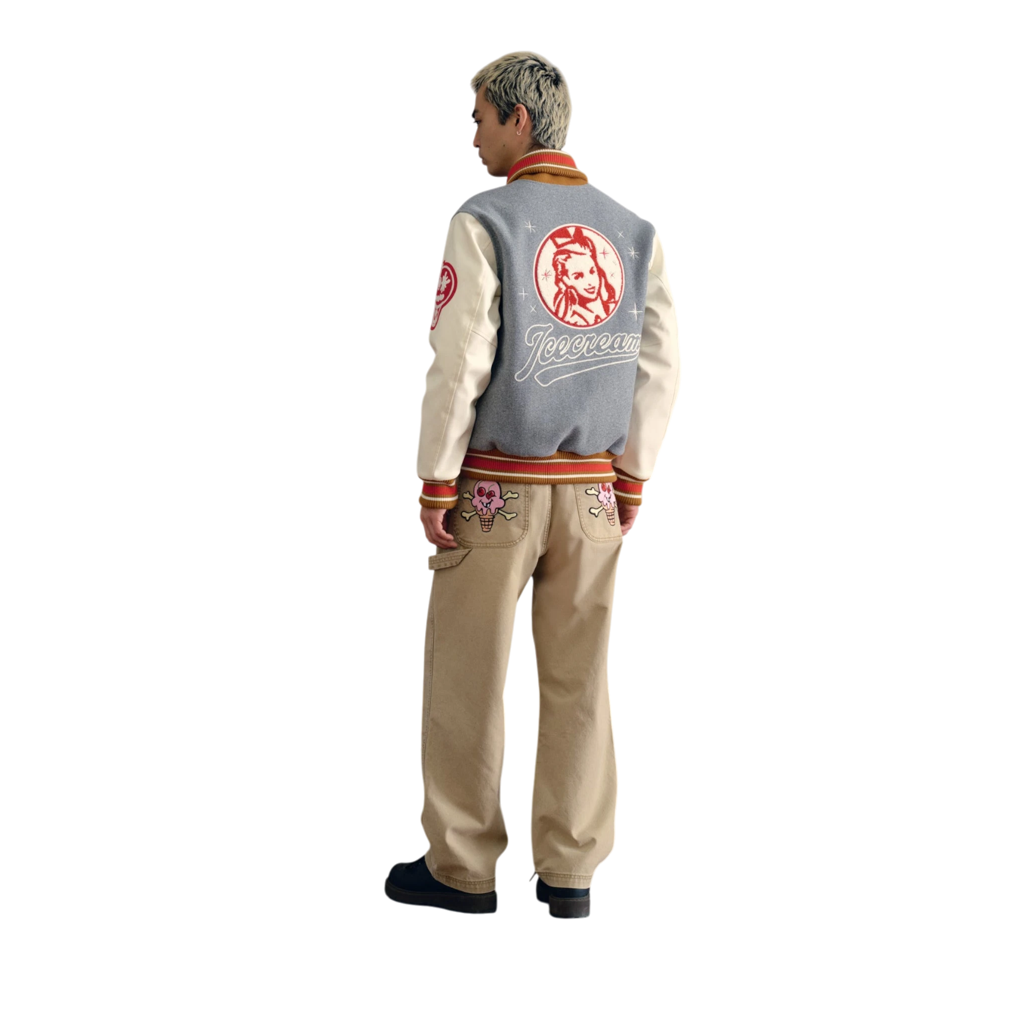 Icecream Cones & Bones Carpenter Pants