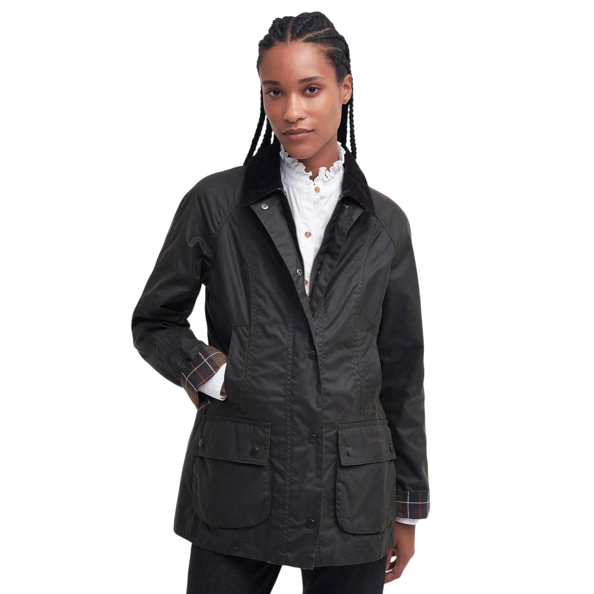 W Barbour Beadnell Classic Wax Jacket