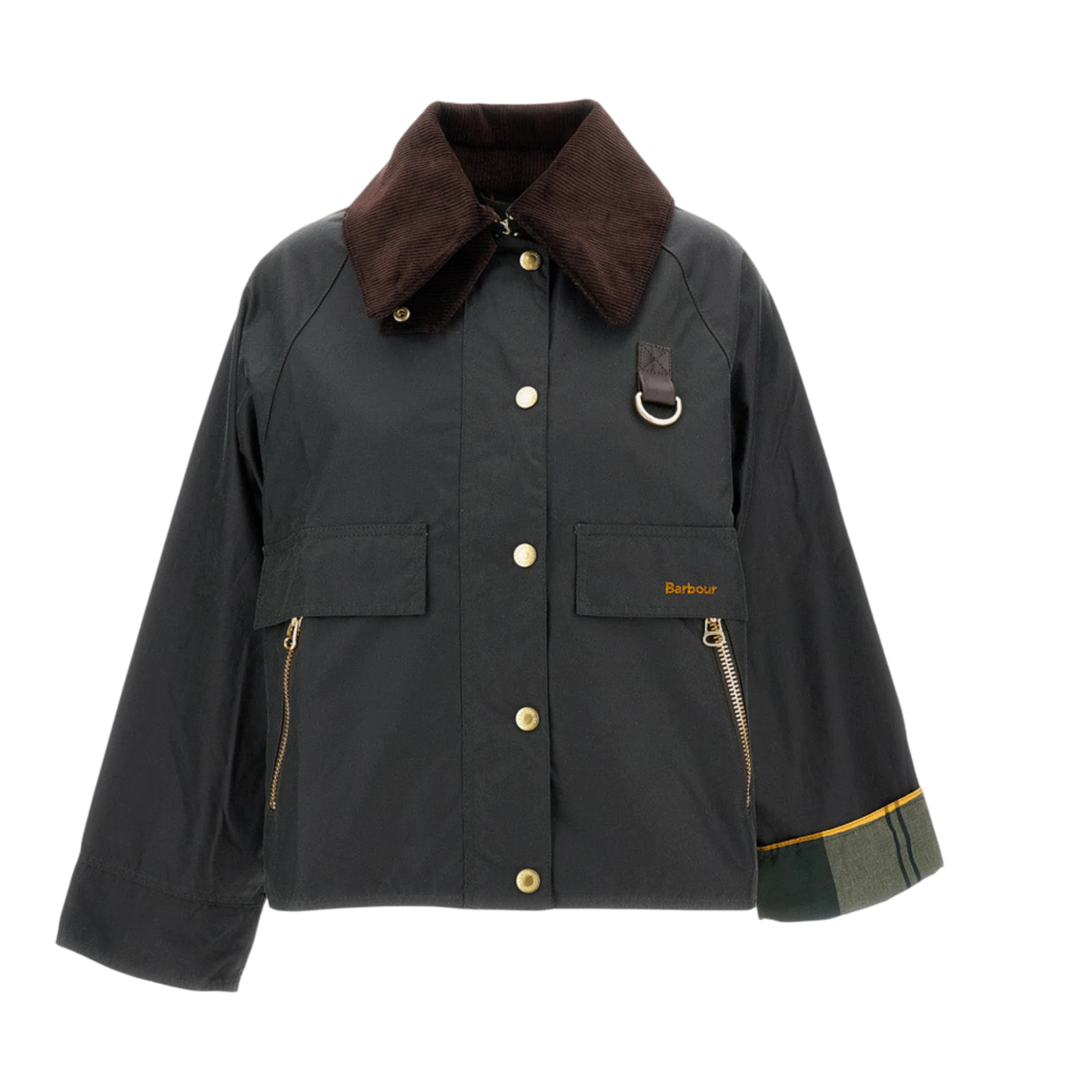 W Barbour Giubbino Donna Catton Wax