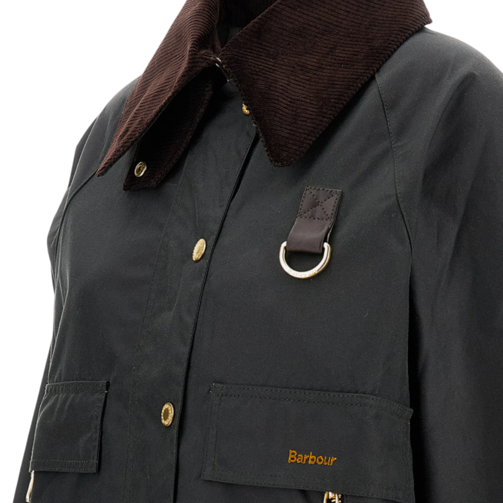 W Barbour Giubbino Donna Catton Wax