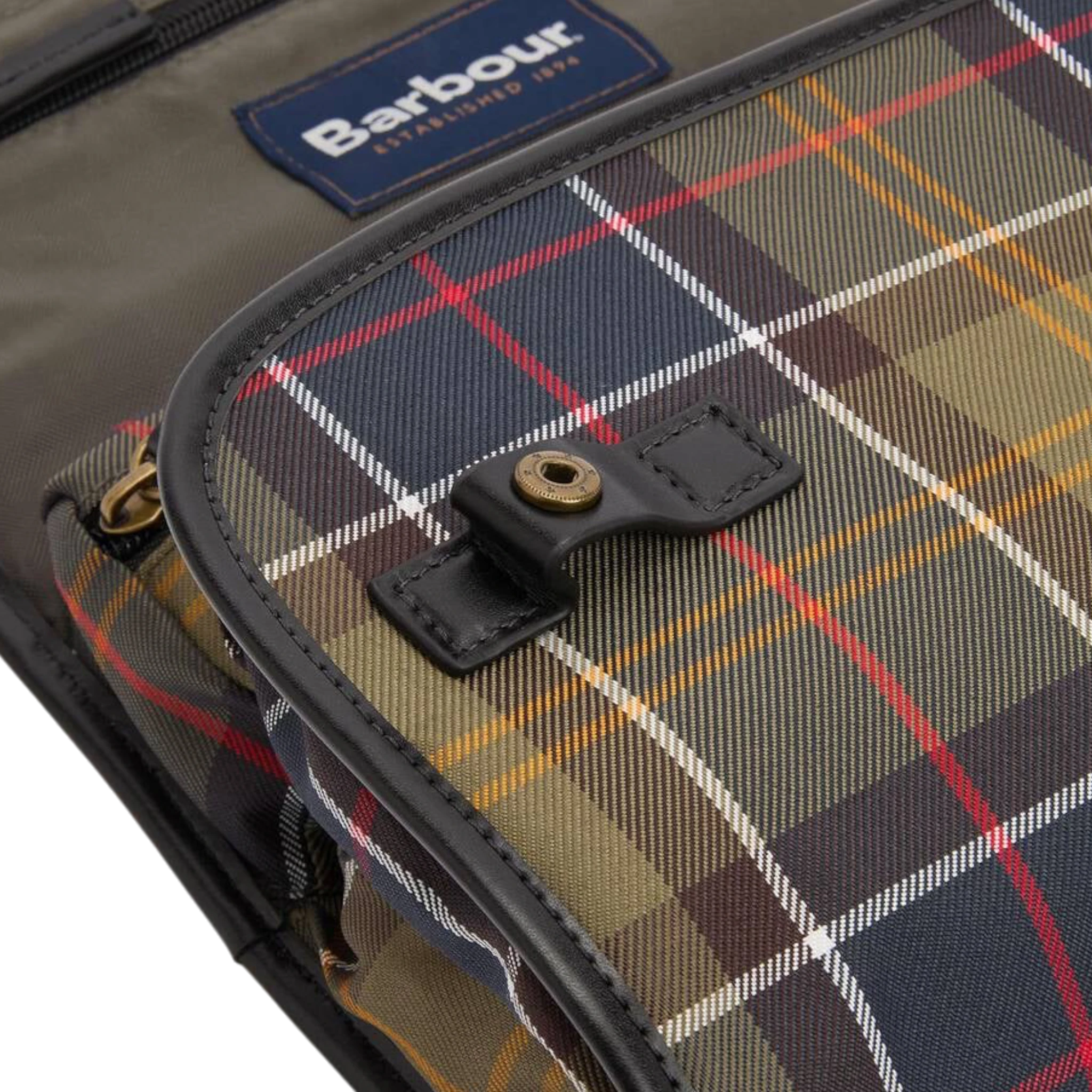 Barbour Hanging Tartan Washbag