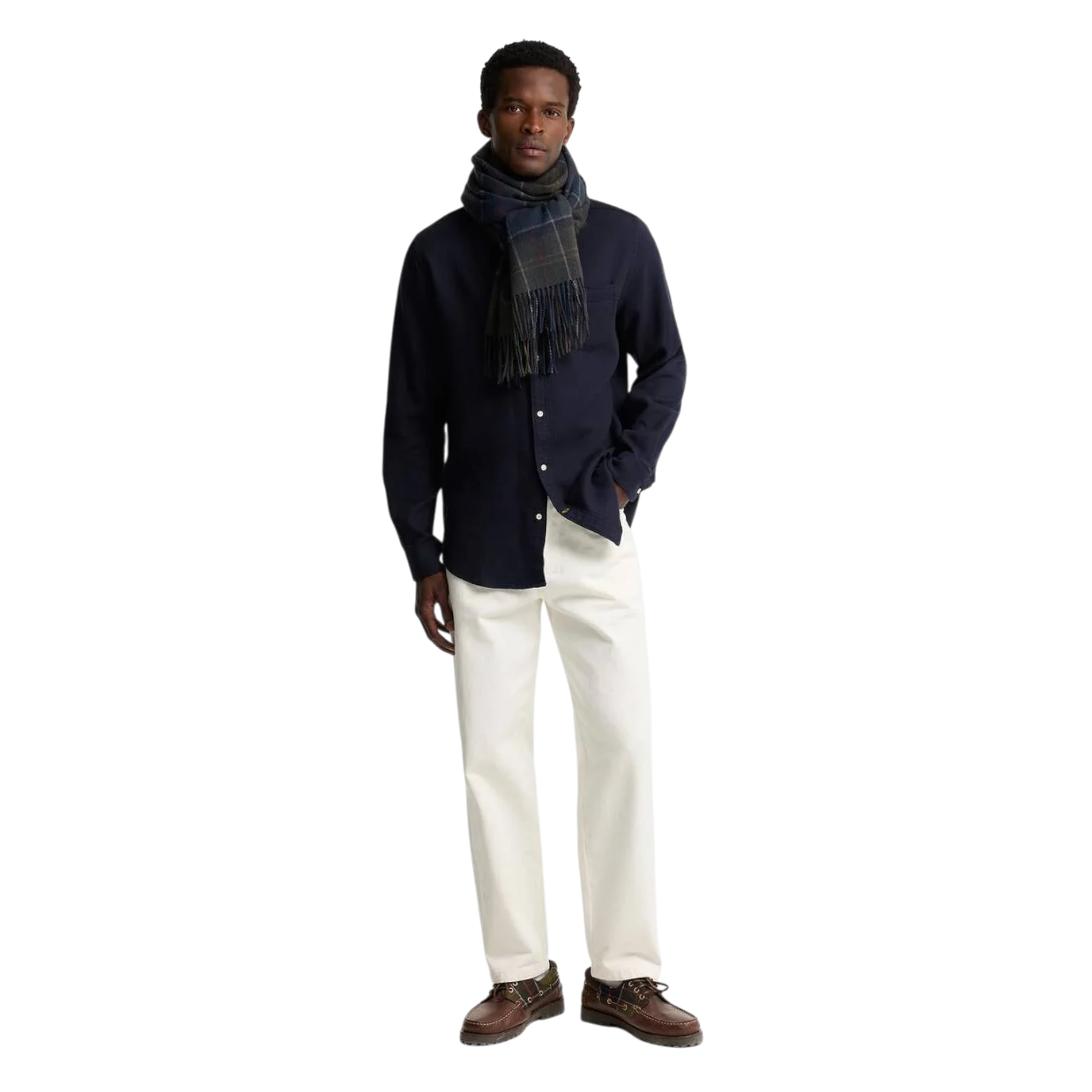 Barbour Braden Wool Tartan Scarf