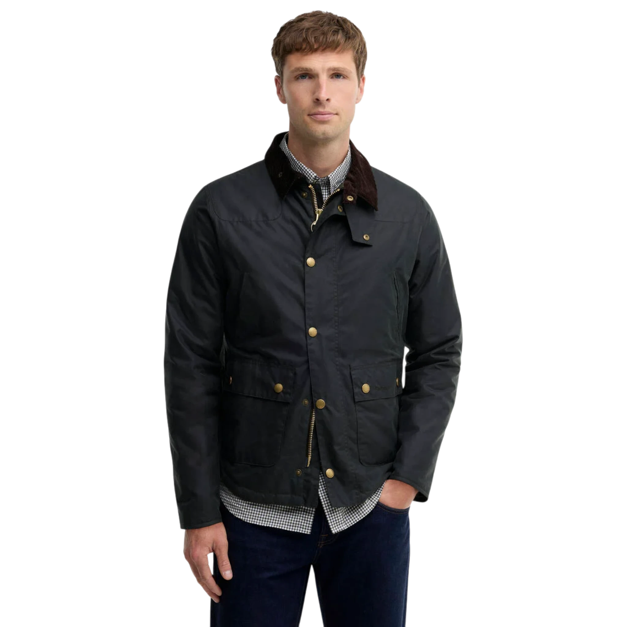 Barbour Reelin Waxed Cotton Jacket
