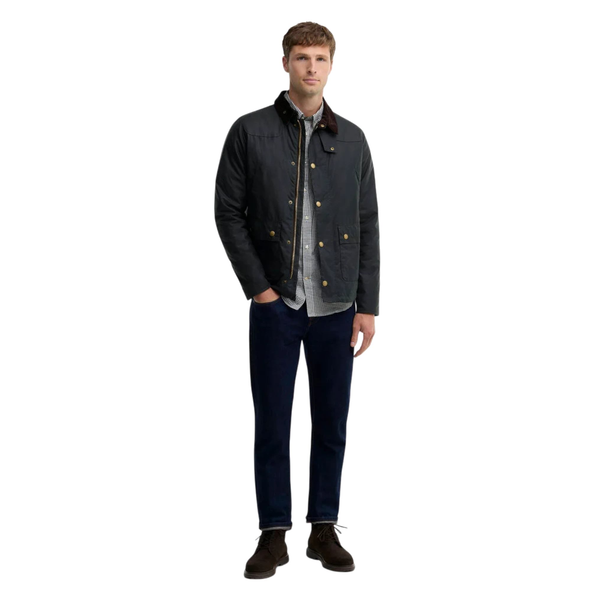Barbour Reelin Waxed Cotton Jacket