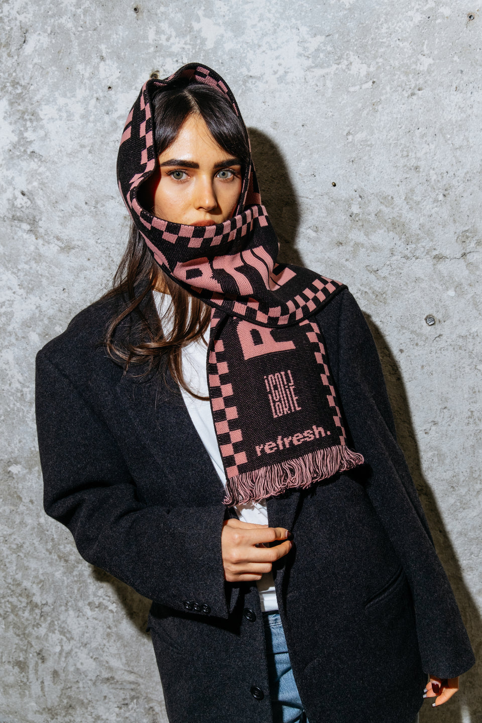 refresh. x il cortile scarf