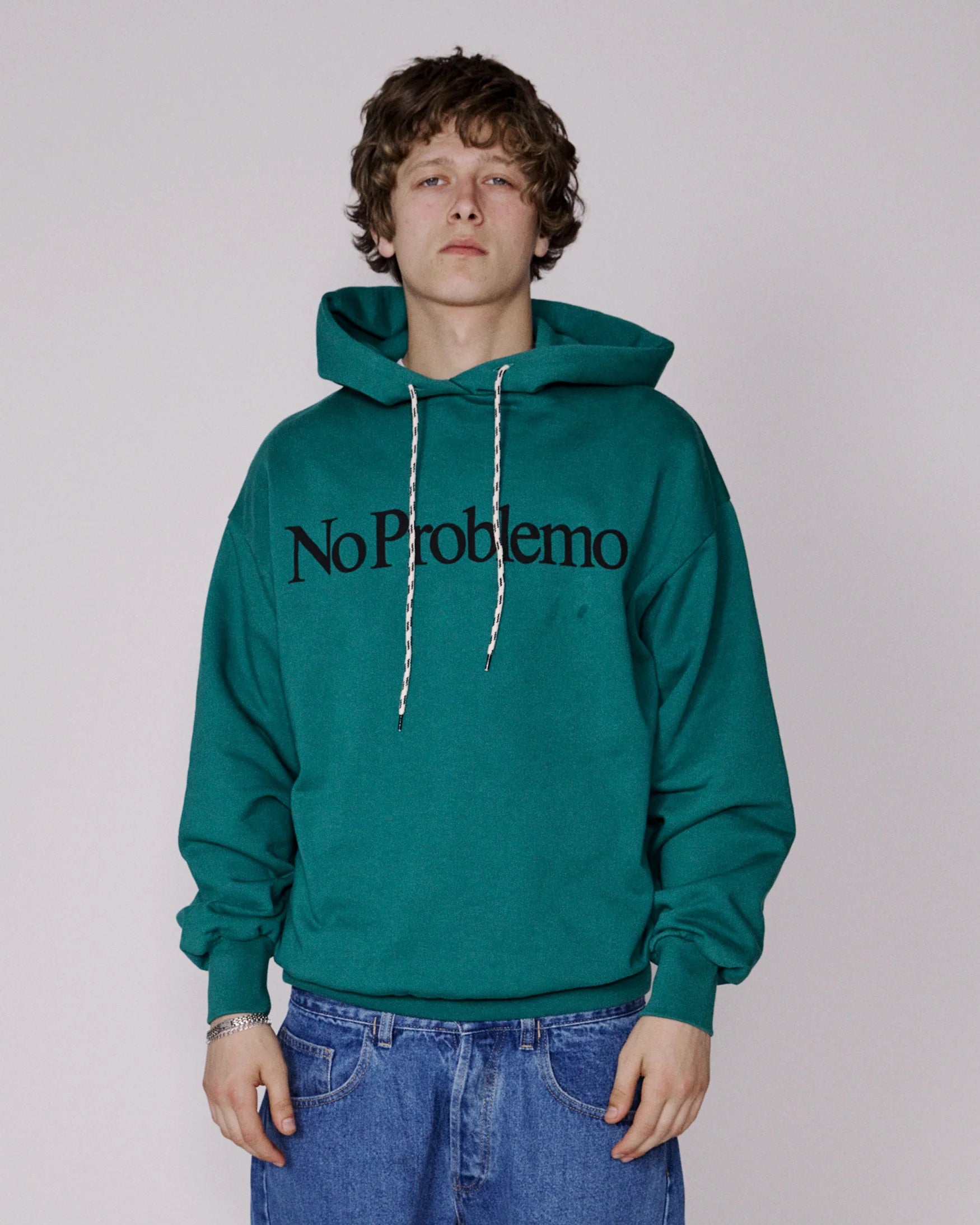No Problemo Hoodie Green