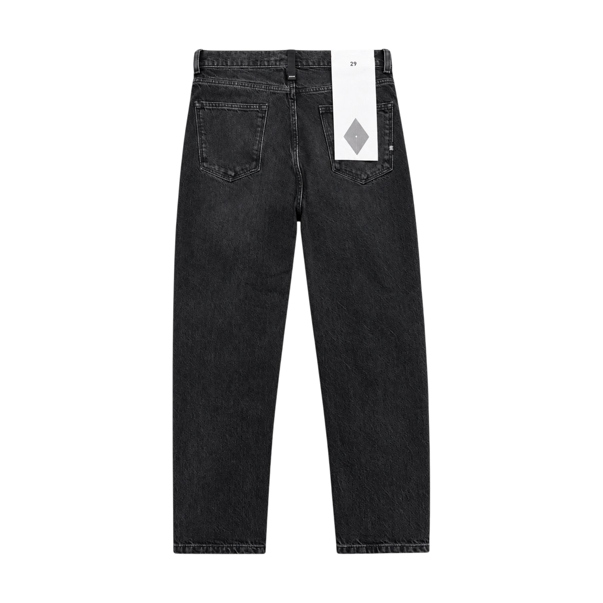 Amish Jeremiah Black-Used Effect Jeans