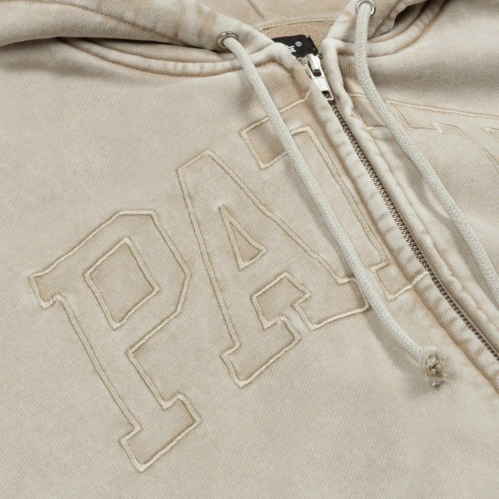 Patta Loopback Logo Zip Hooded Sweater