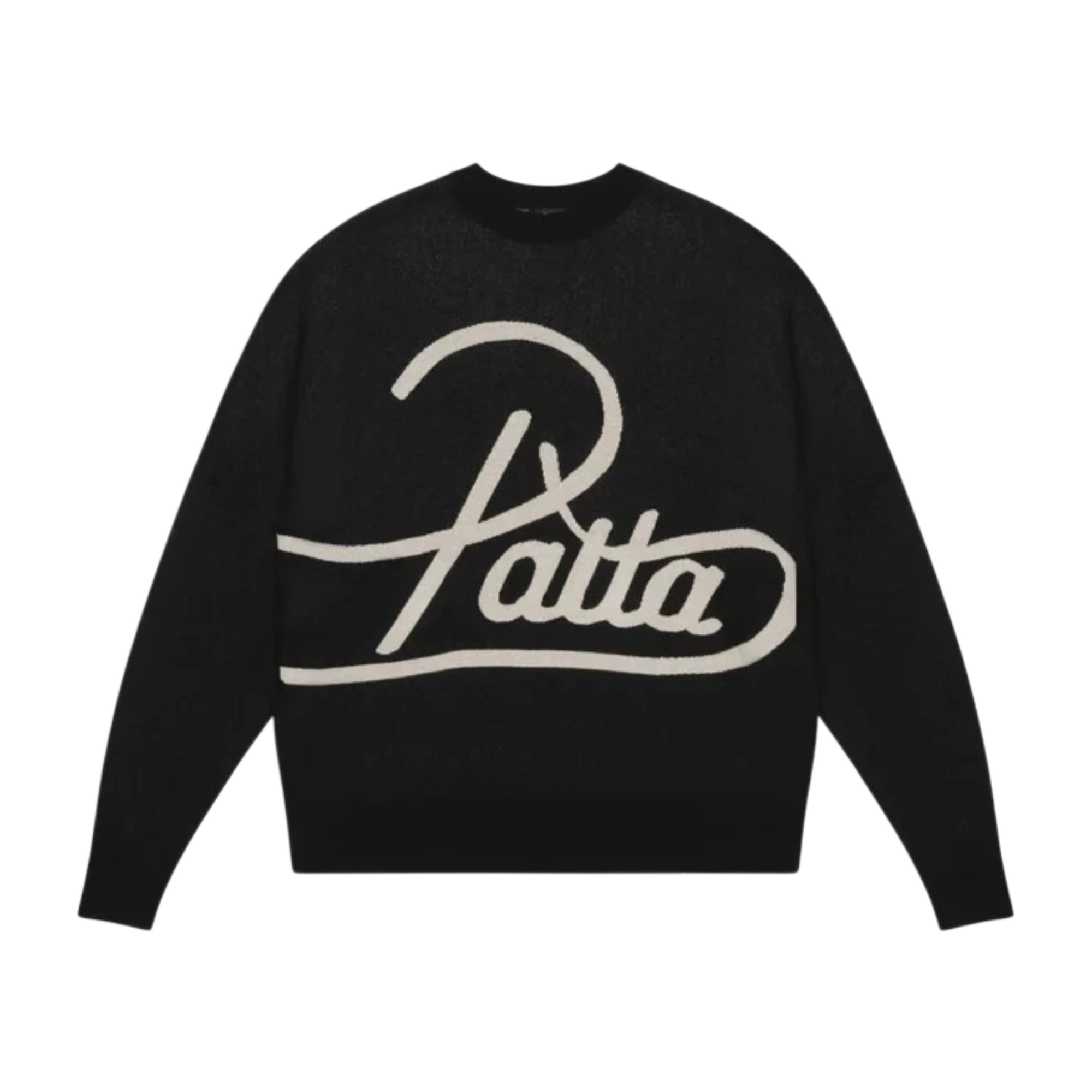 Patta Hearted Jumper (Black)