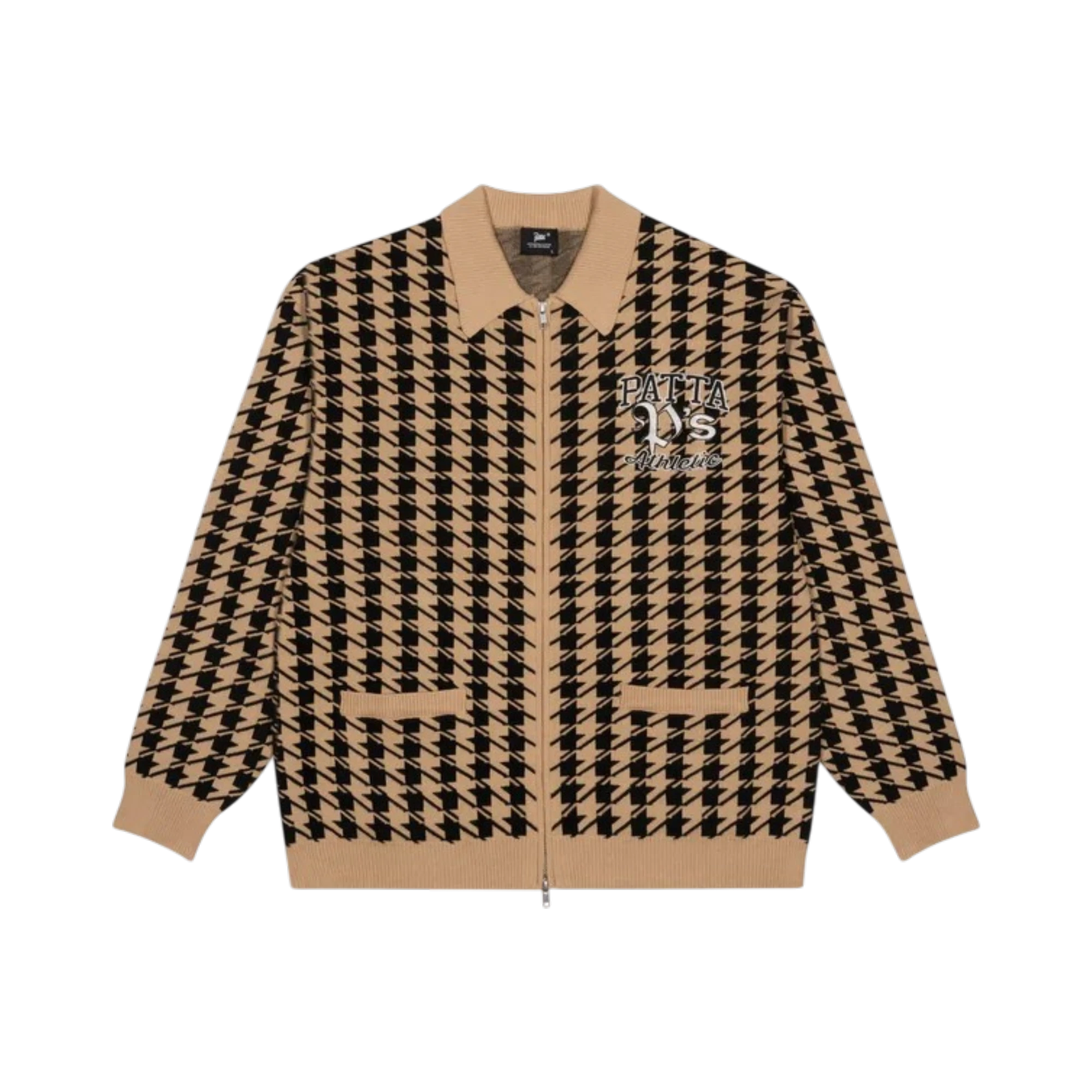 Patta Houndstooth Cardigan