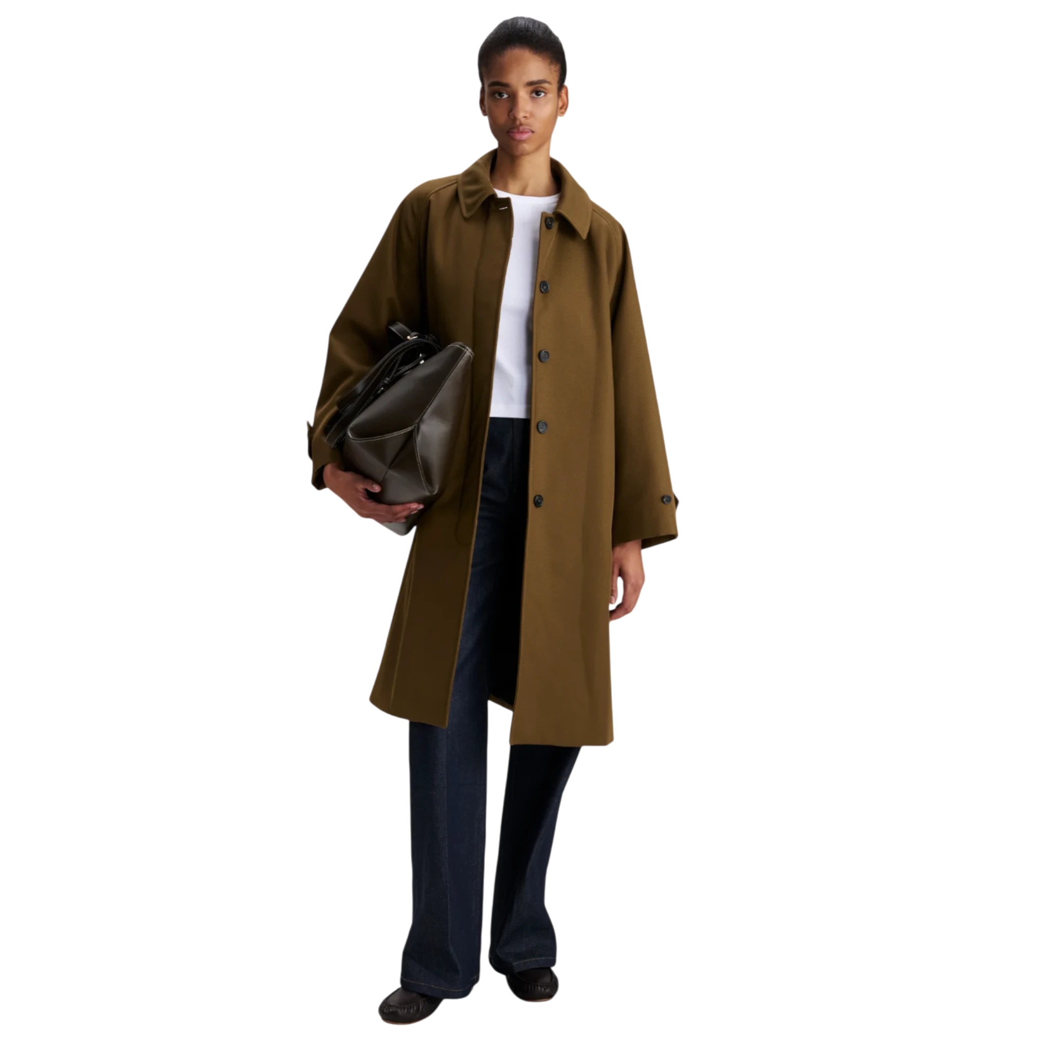 A.P.C. Water-Repellent Wool Mac
