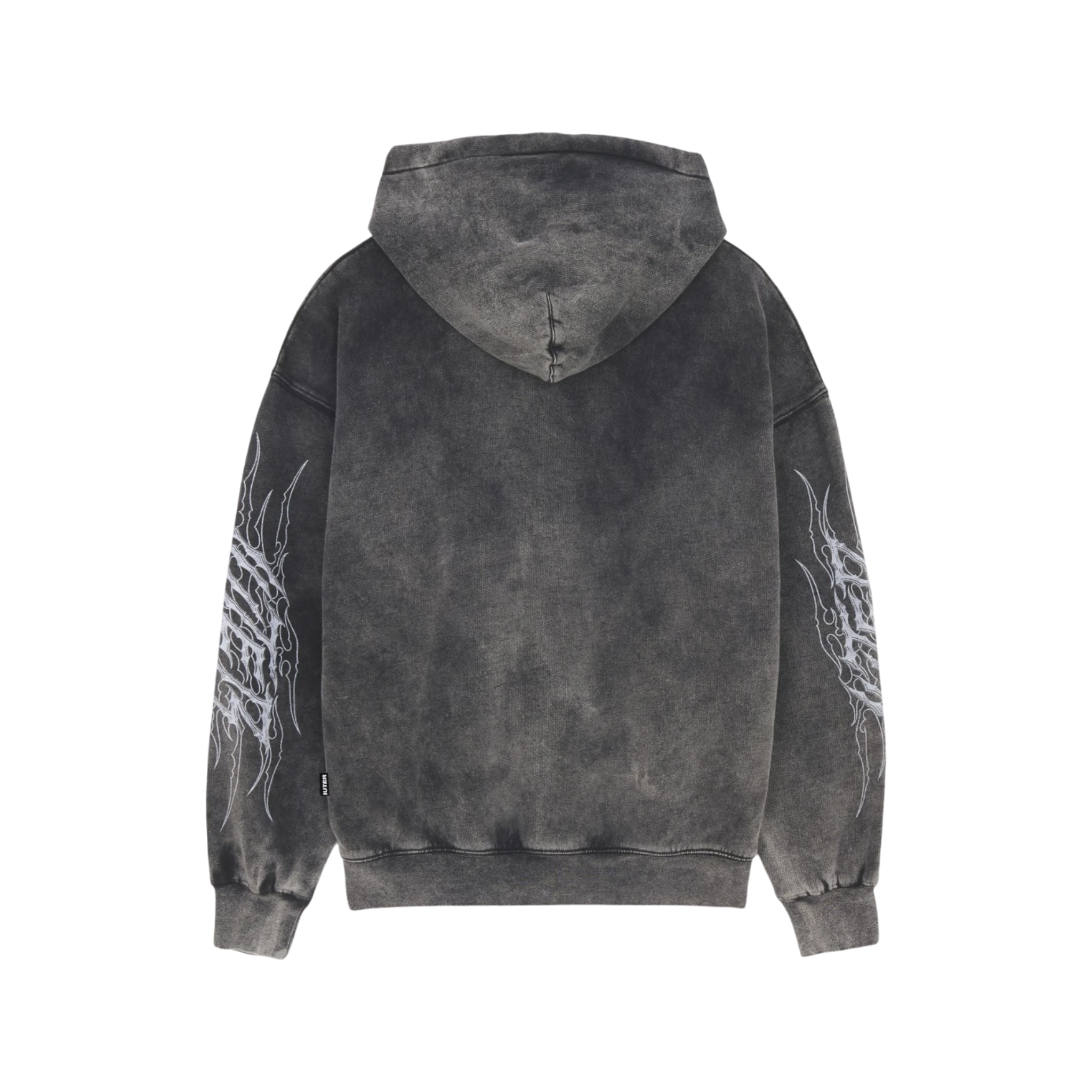 Iuter Tribal Marble Zip Hoodie