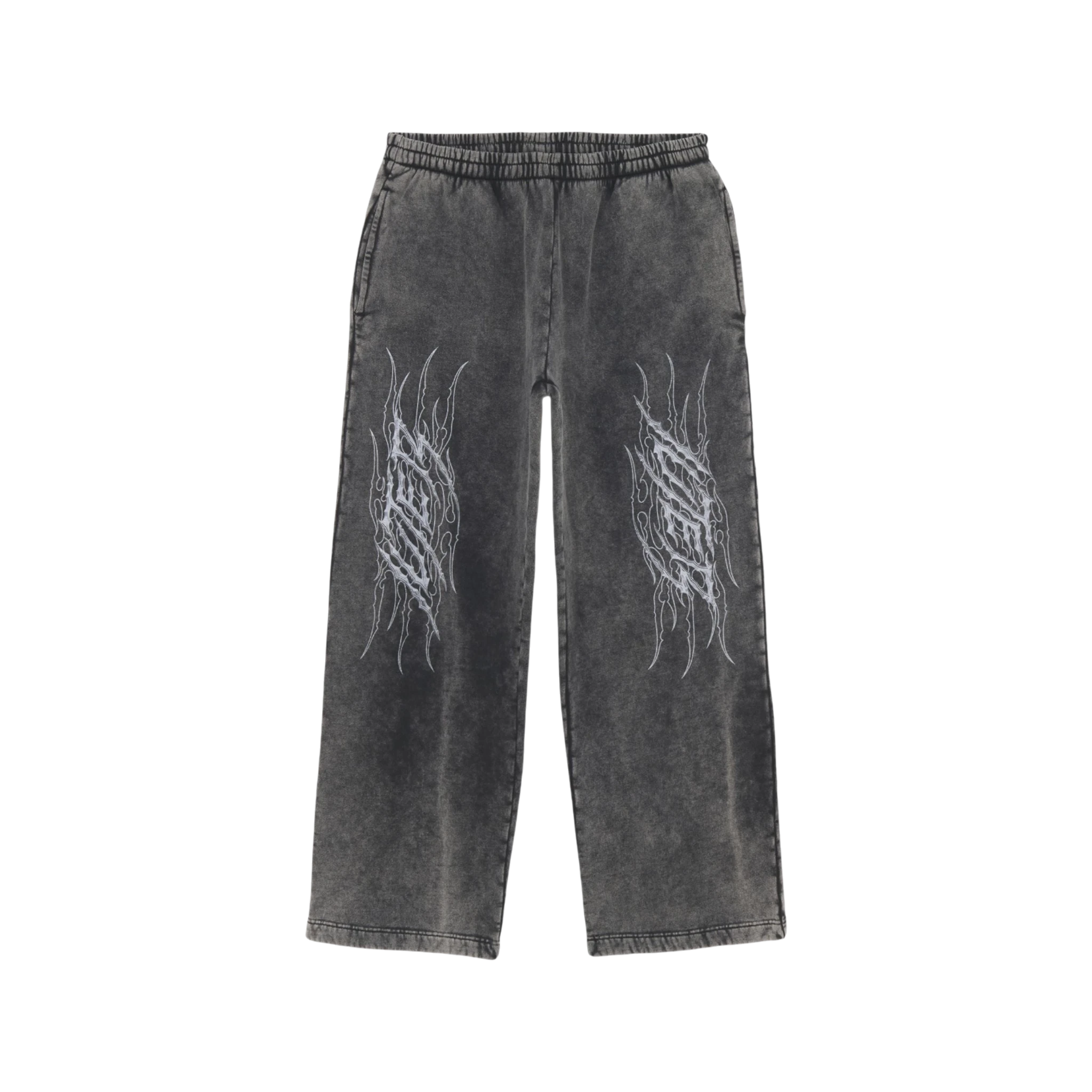 Iuter Tribal Marble Wide Leg Sweatpants