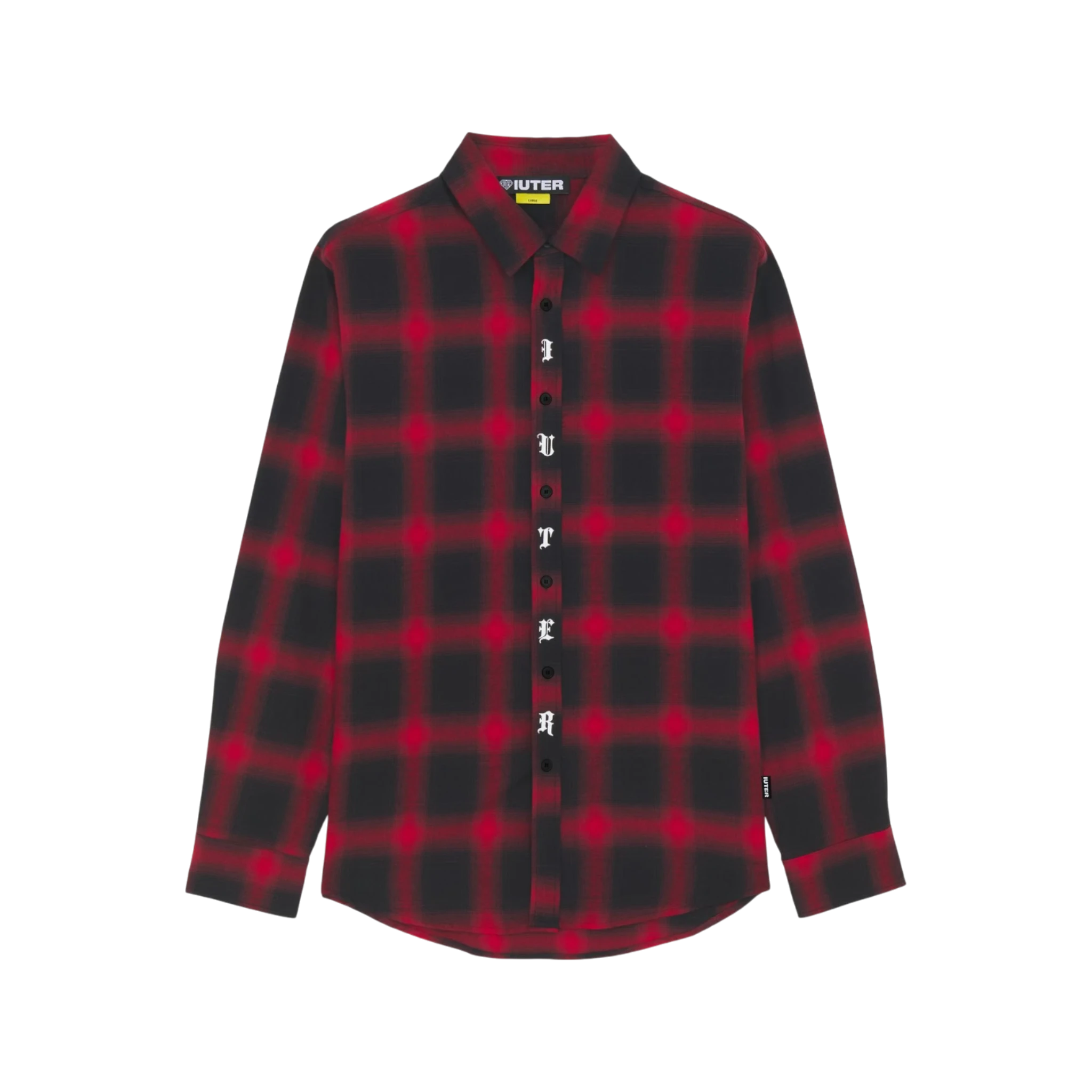 Iuter Fallen Love Checked L/S Shirt RED