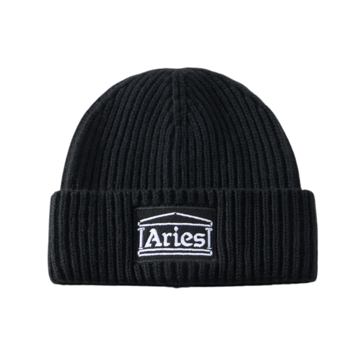 Aries Temple Pach Rib Knit Beanie