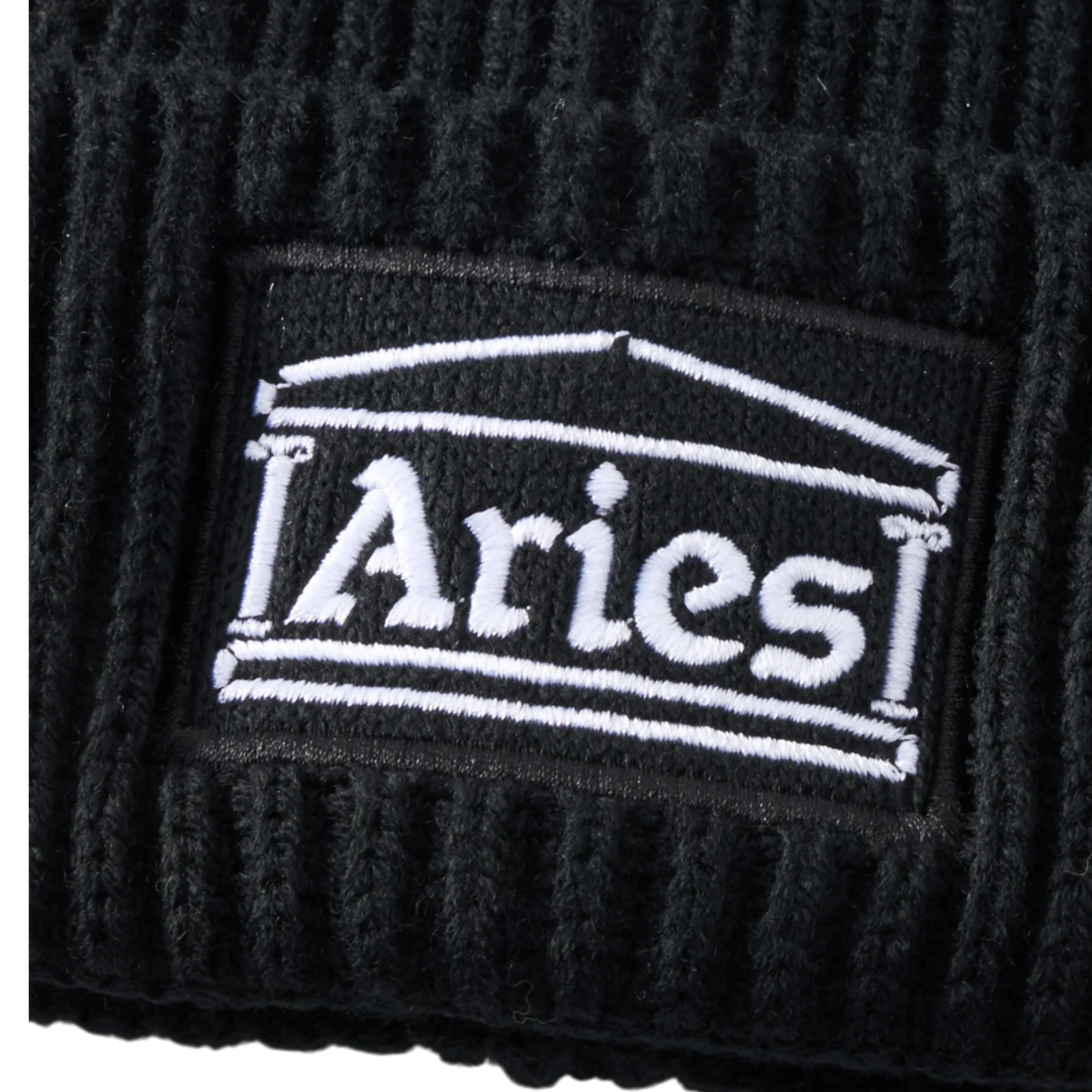 Aries Temple Pach Rib Knit Beanie