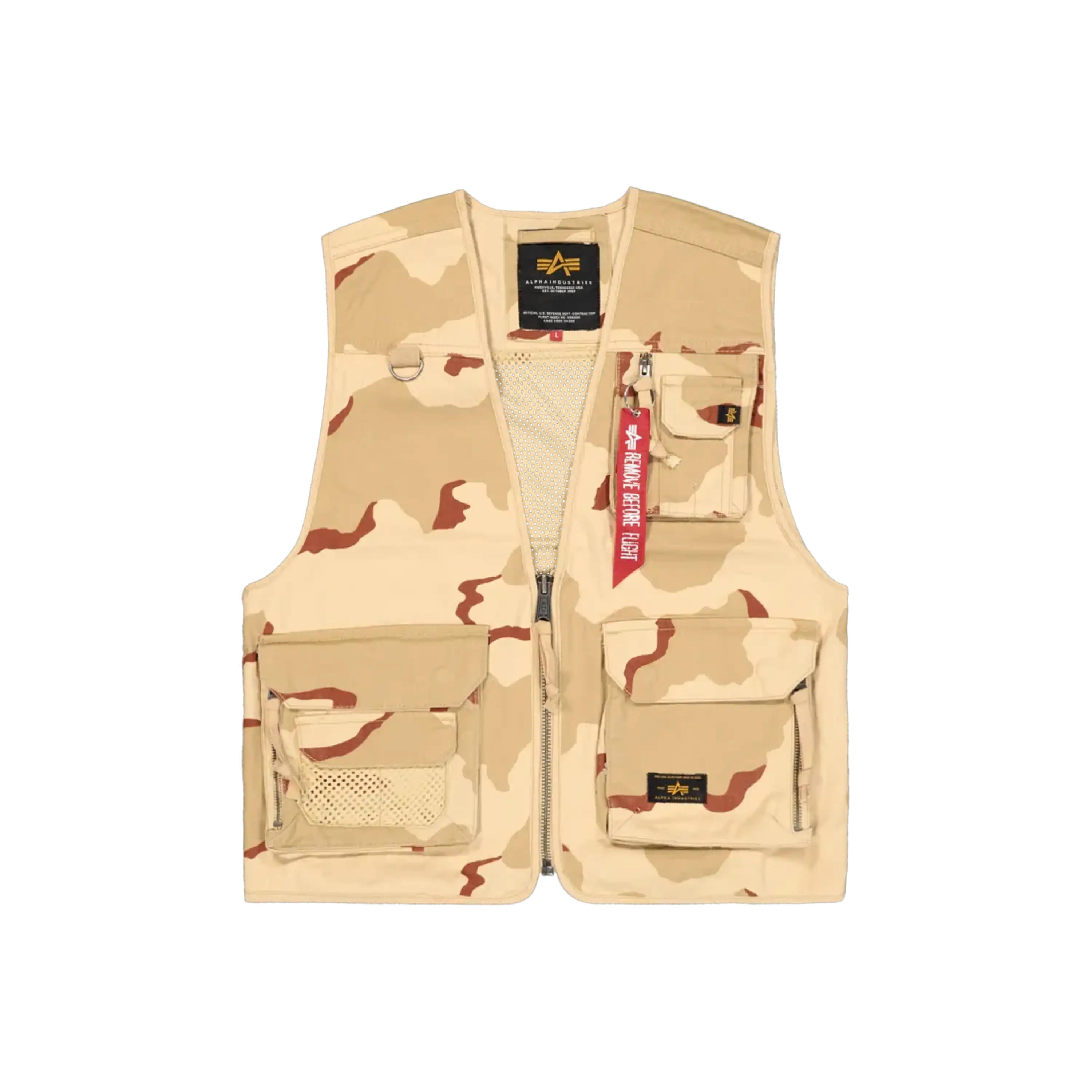 Alpha Industries Mesh Utility Camo Vest