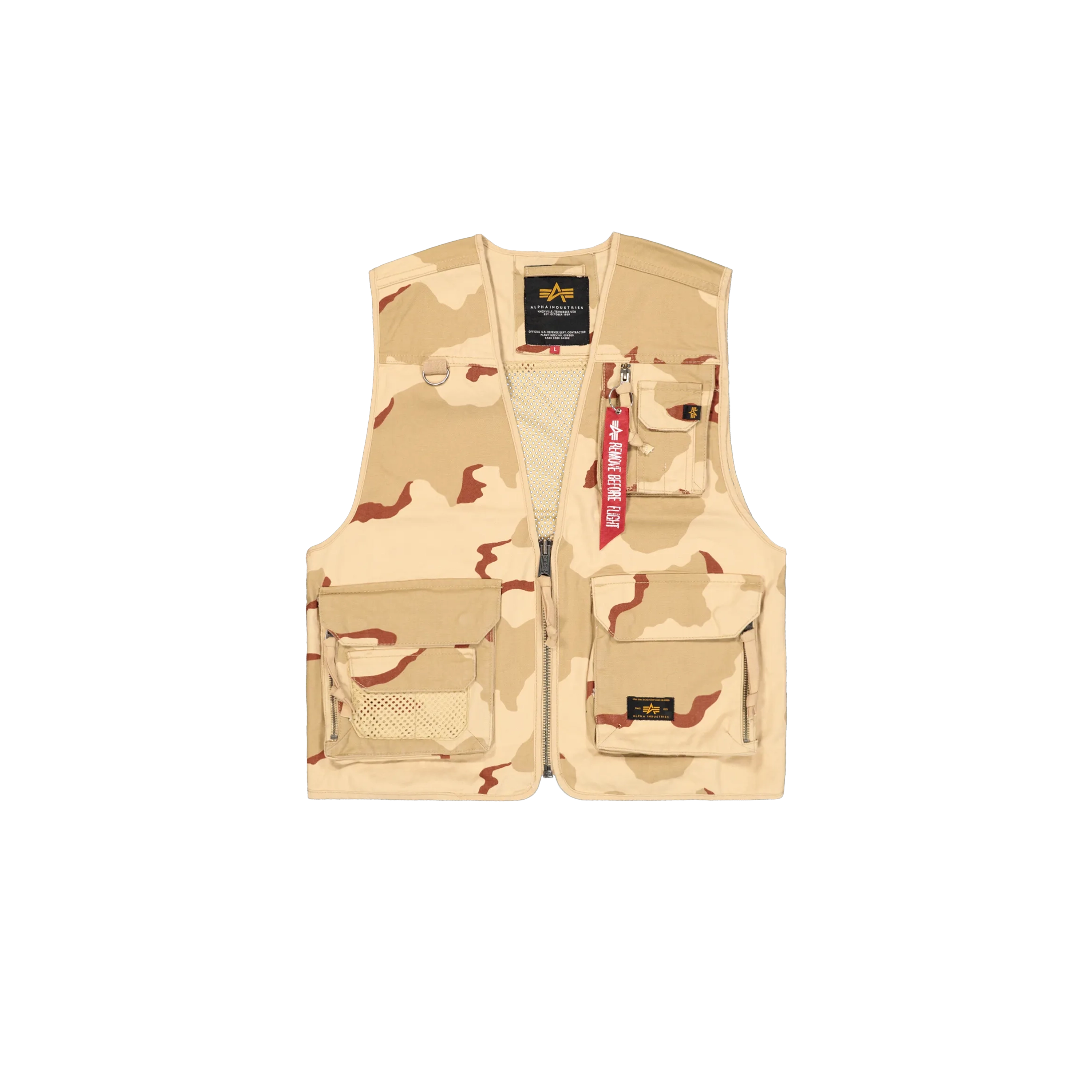 Alpha Industries Mesh Utility Camo Vest