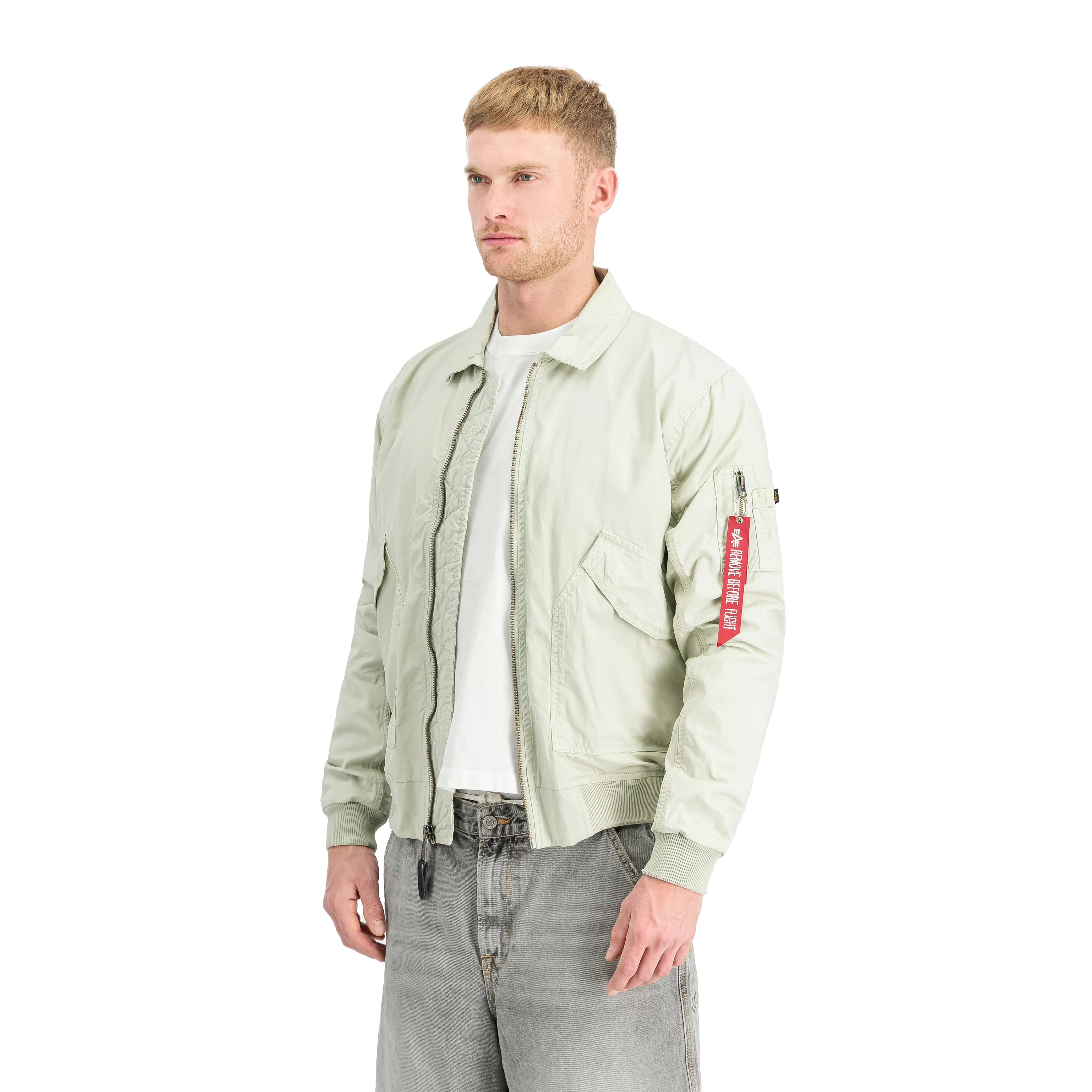Alpha Industries CWU-36/P Canvas Light Bomber Jacket