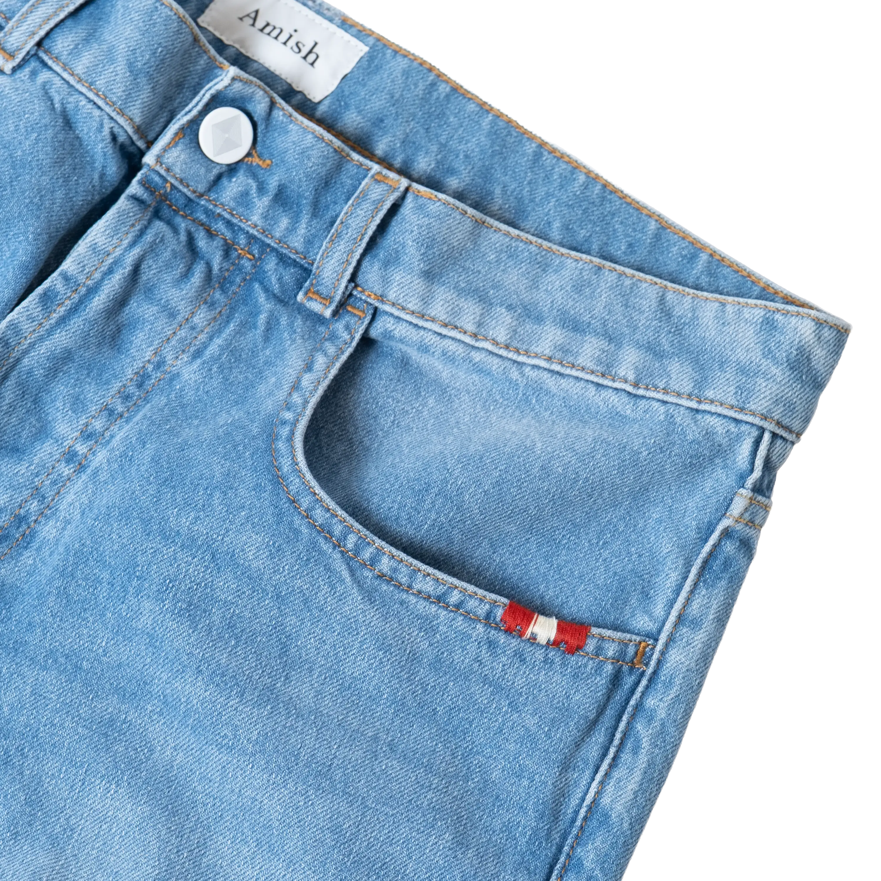 Amish Jeremiah Denim Light C0999 Jeans