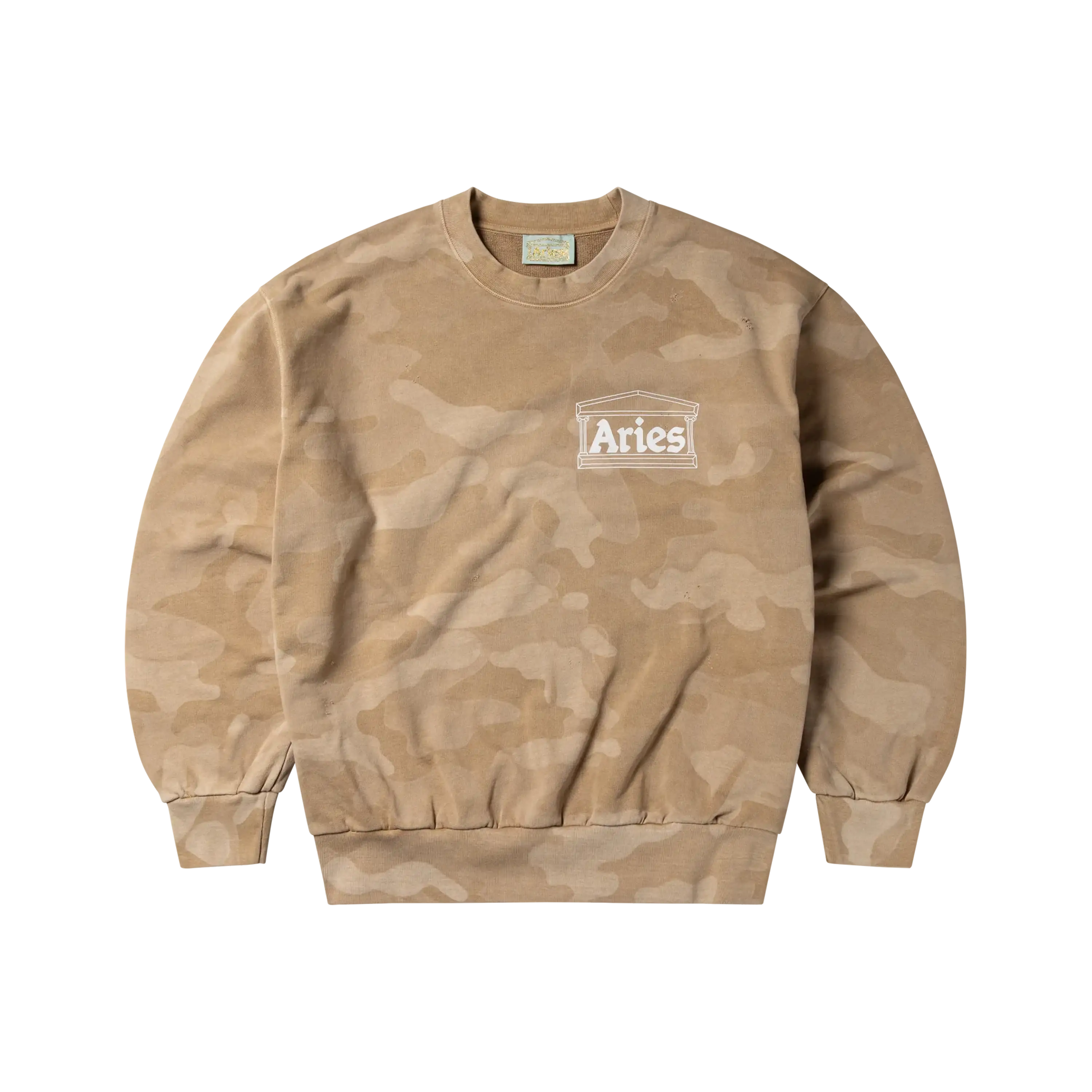 Aries Aged Temple Camo Sweatshirt