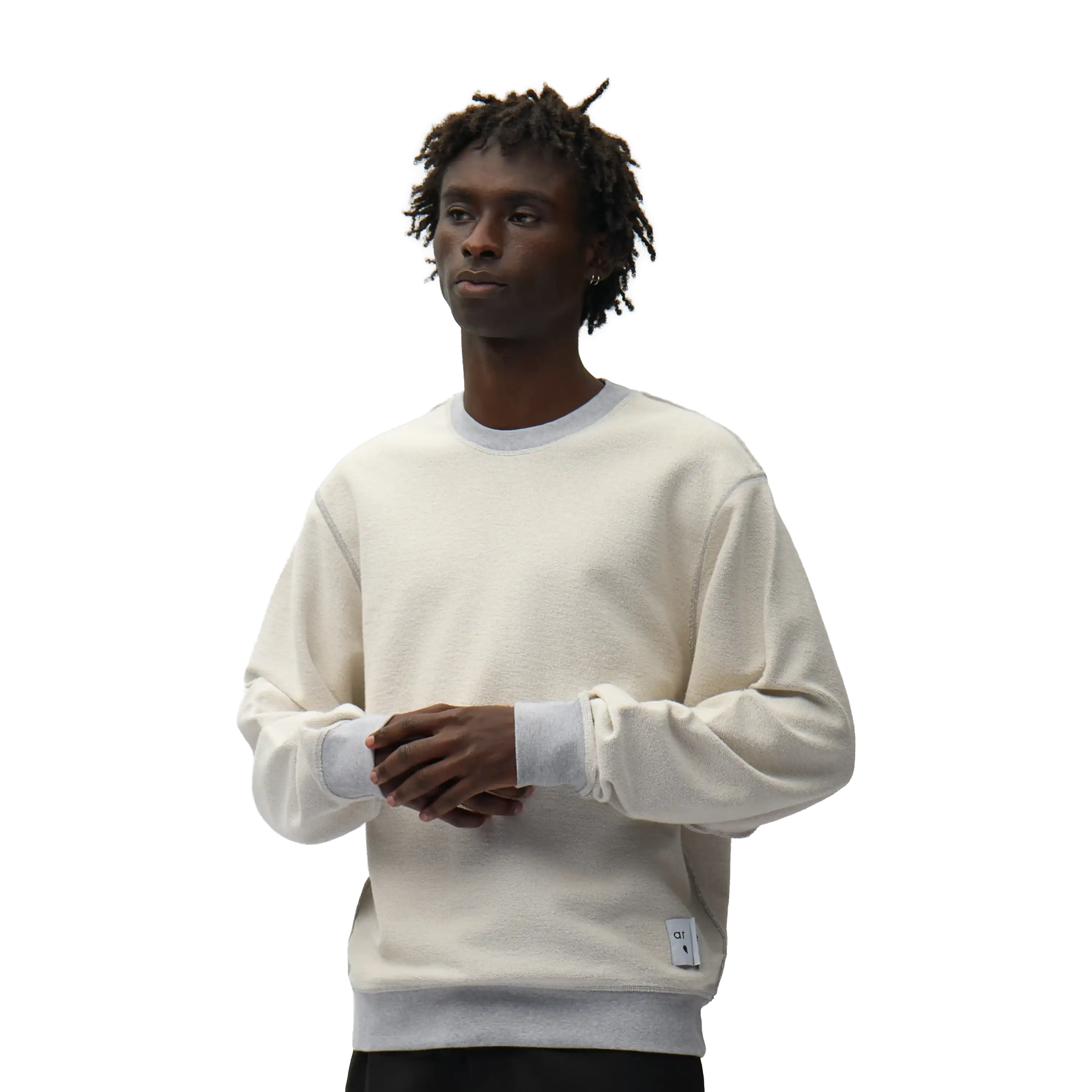 Arte Reversible Label Crewneck