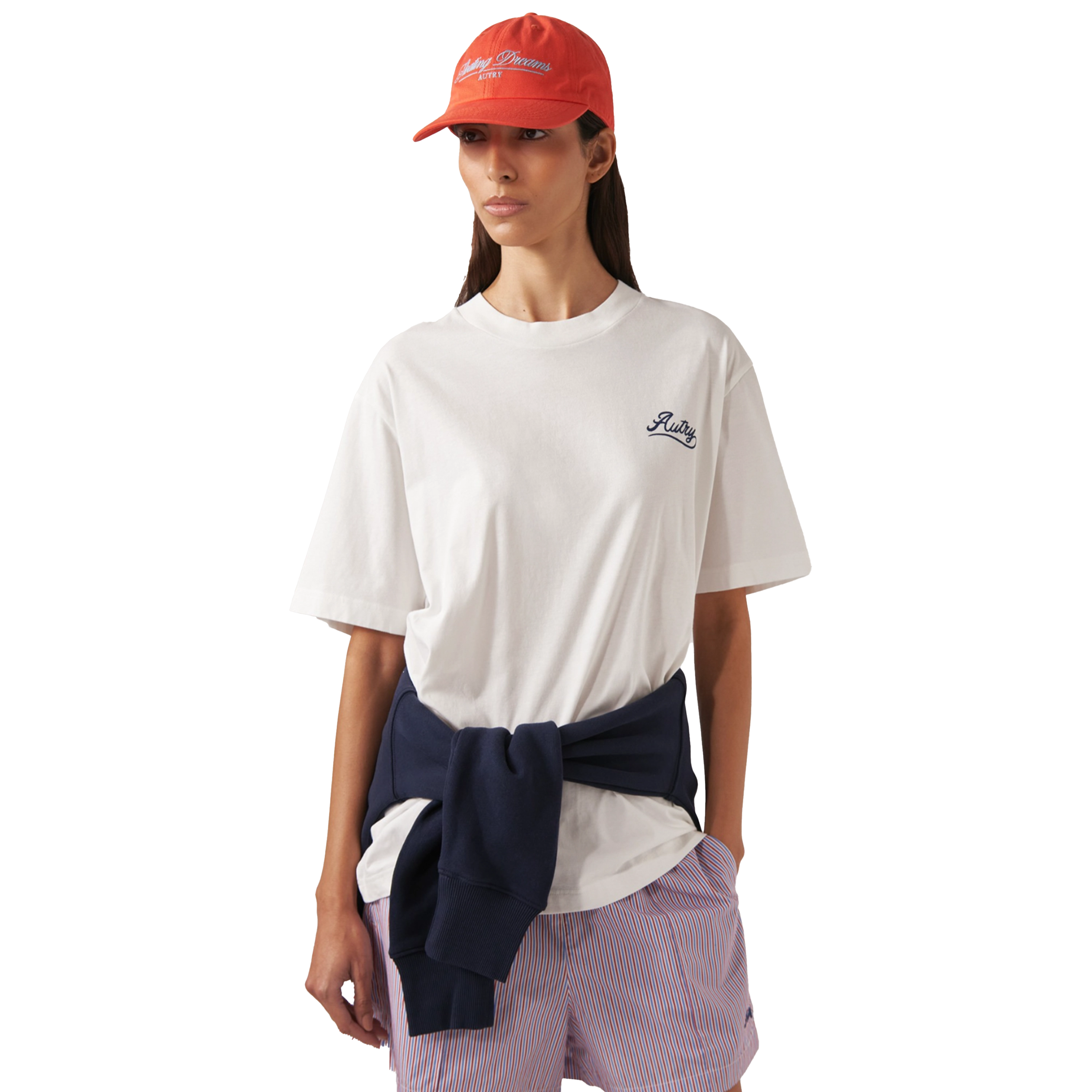 Autry W T-Shirt In Cotone Shell