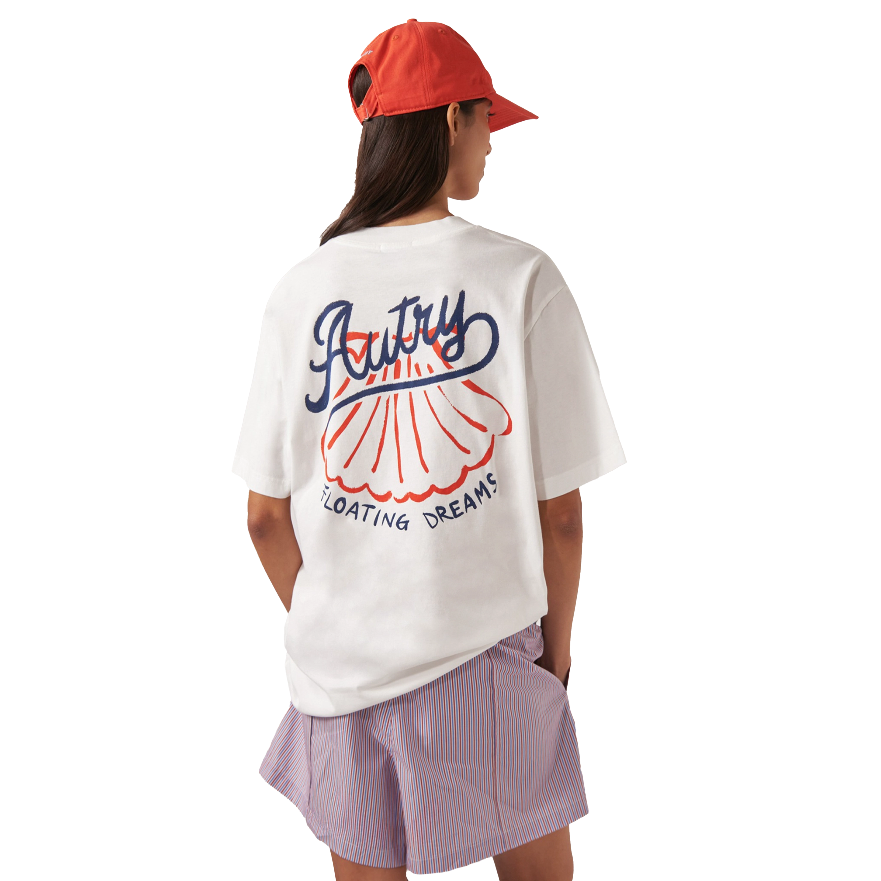 Autry W T-Shirt In Cotone Shell