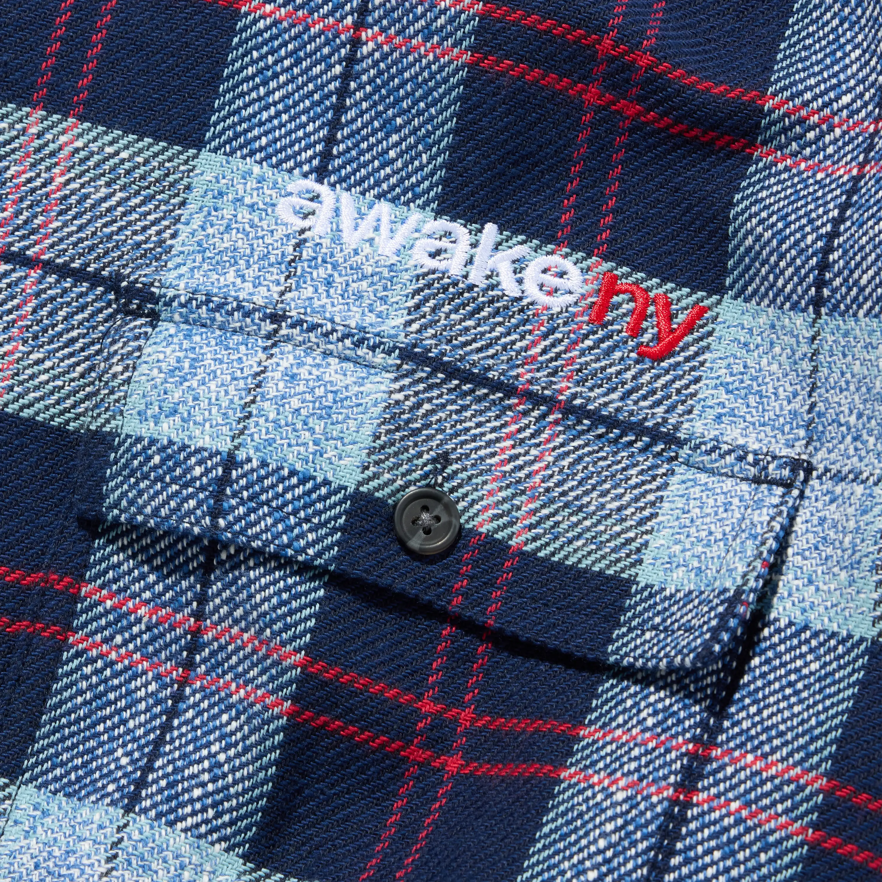 Awake NY Flannel Zip Shirt