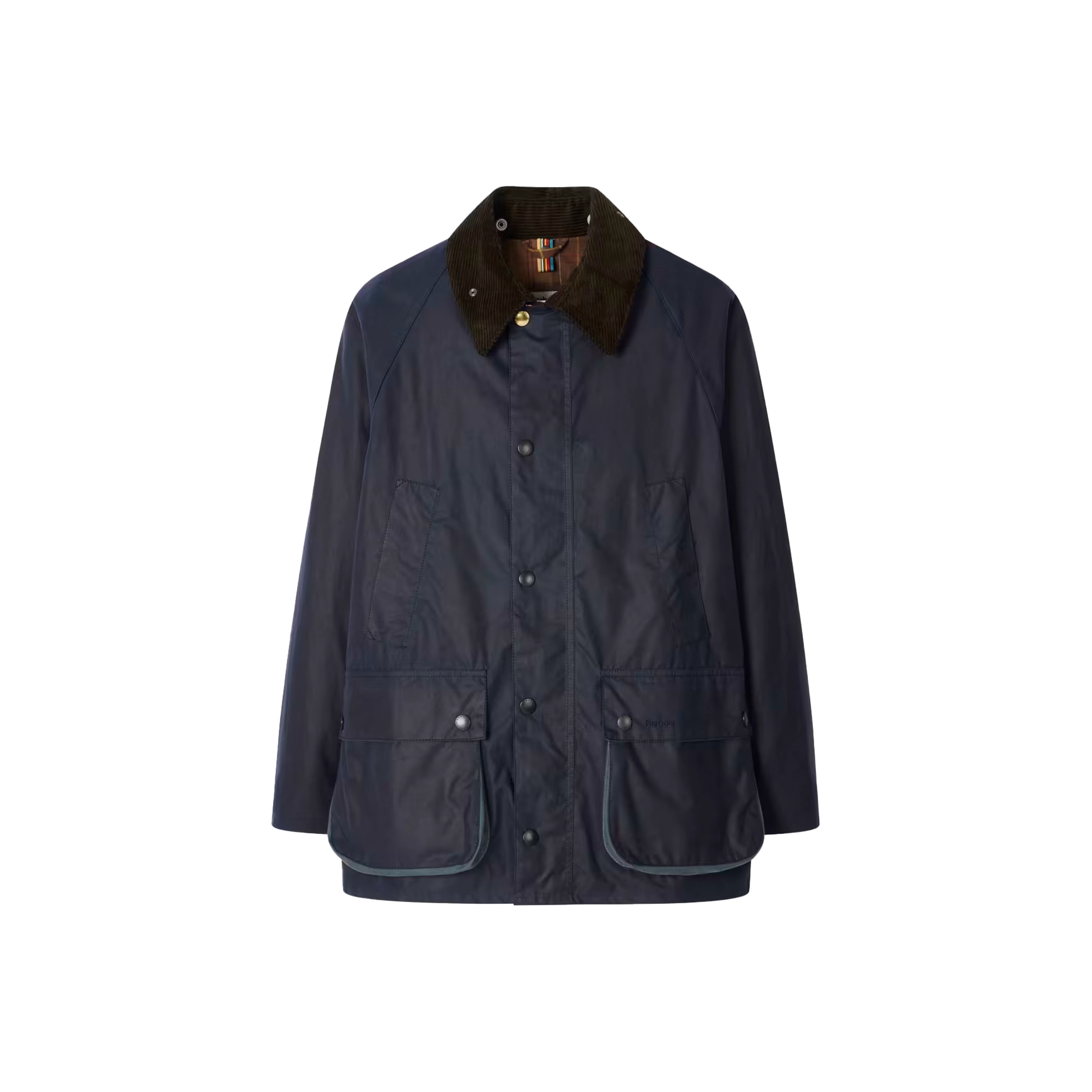 Barbour x Paul Smith OS Bedale Wax Jacket Night Sky