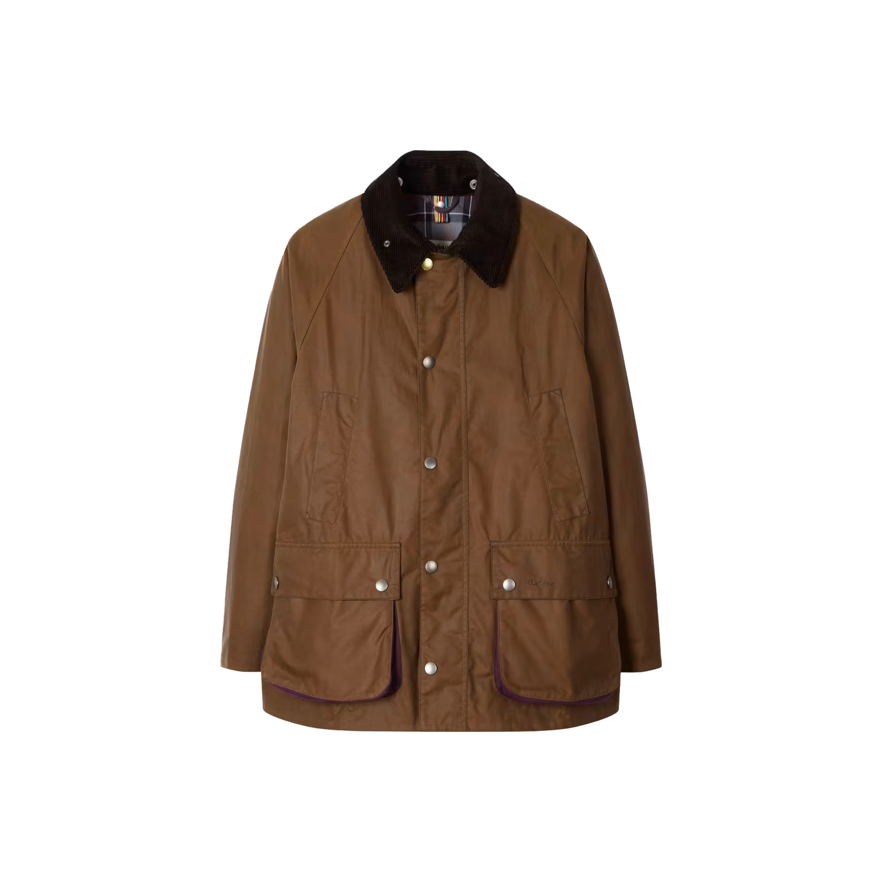 Barbour x Paul Smith OS Bedale Wax Jacket Tan