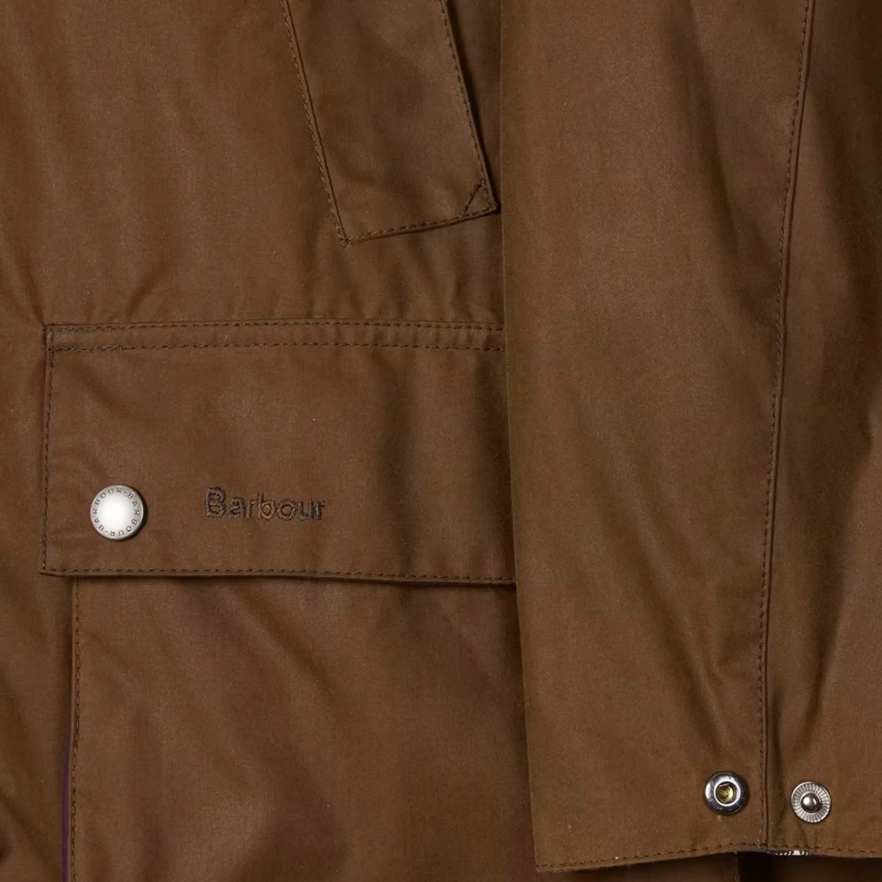 Barbour x Paul Smith OS Bedale Wax Jacket Tan