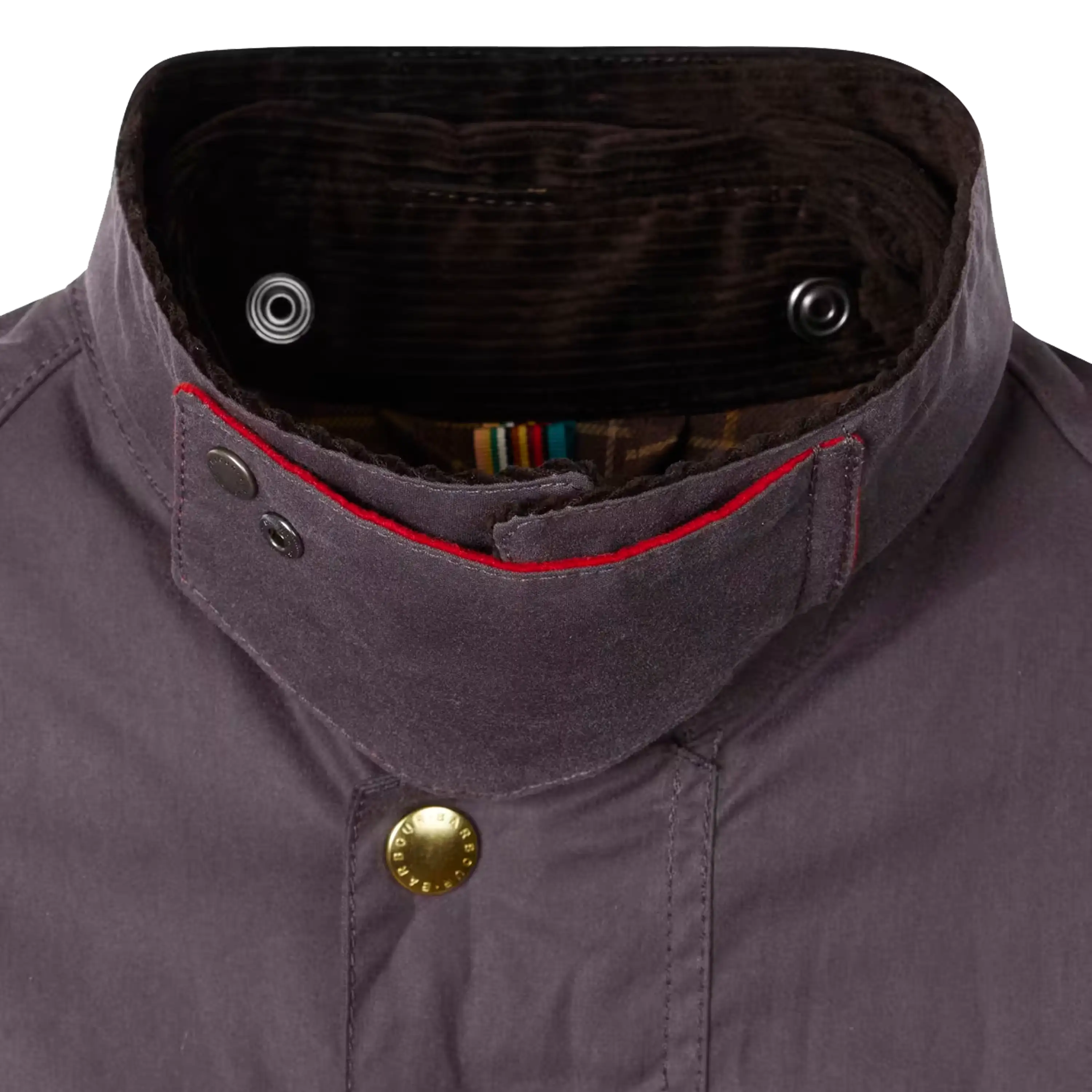 Paul Smith x Barbour OS Bedale Wax Jacket Lilac W