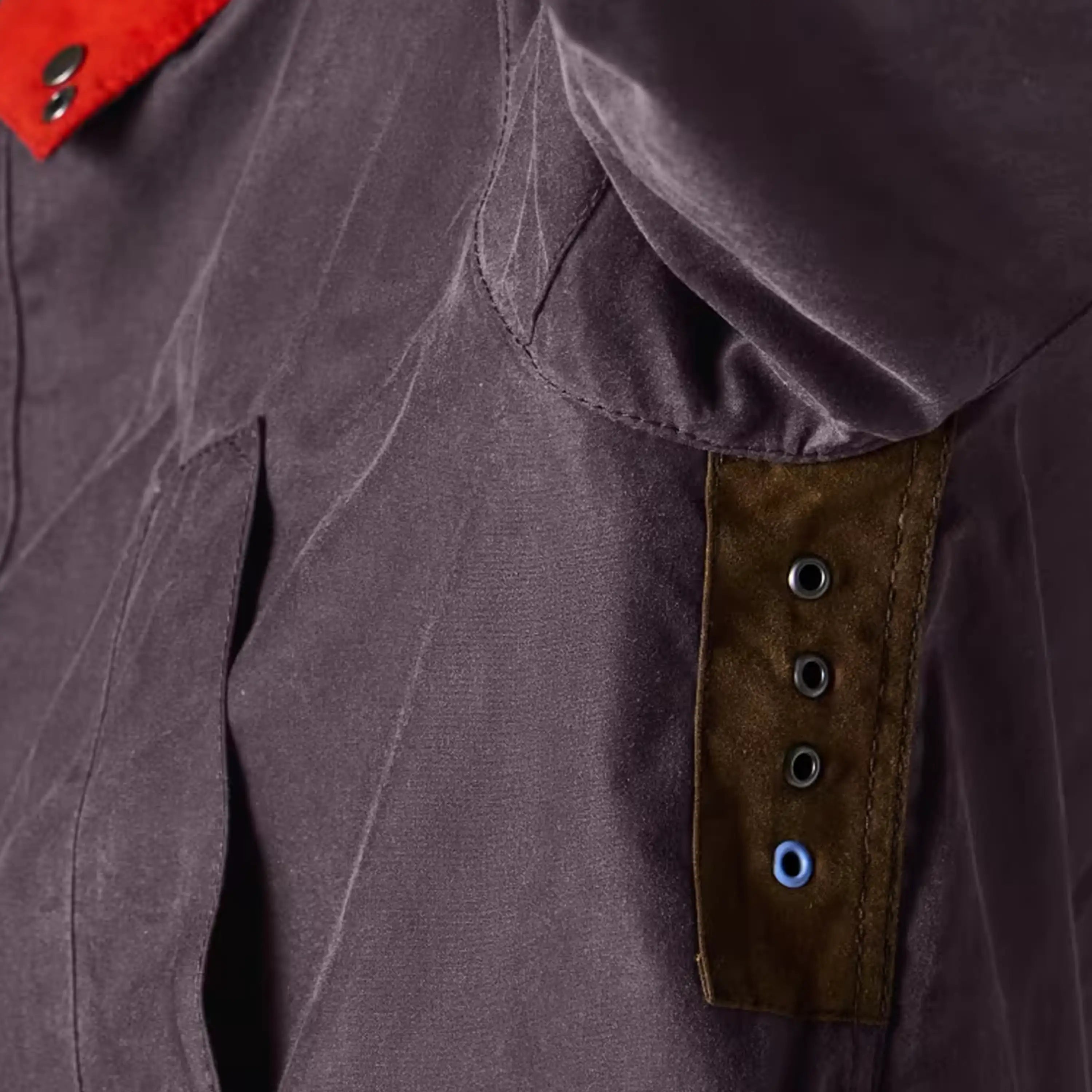 Paul Smith x Barbour OS Bedale Wax Jacket Lilac W