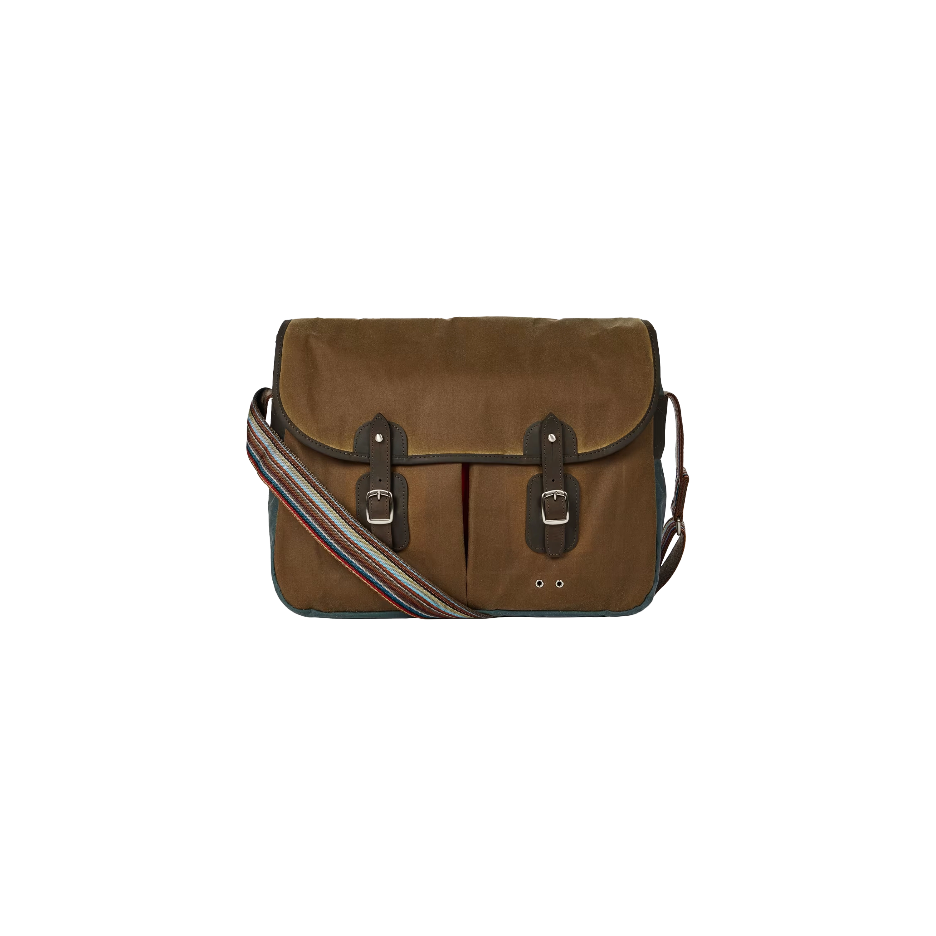 Barbour x Paul Smith Wax Tarras Bag Tan