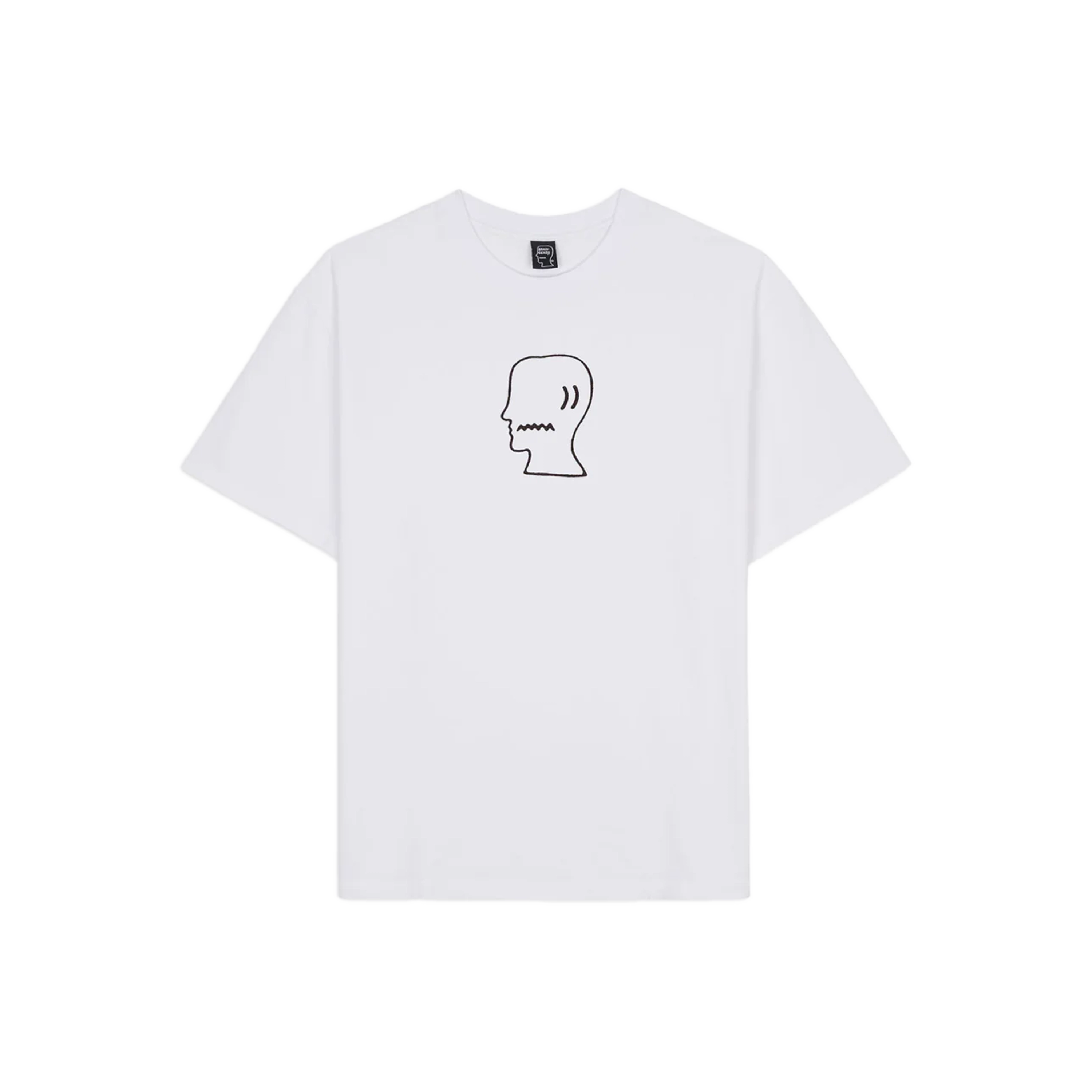 Brain Dead Logohead T-shirt White