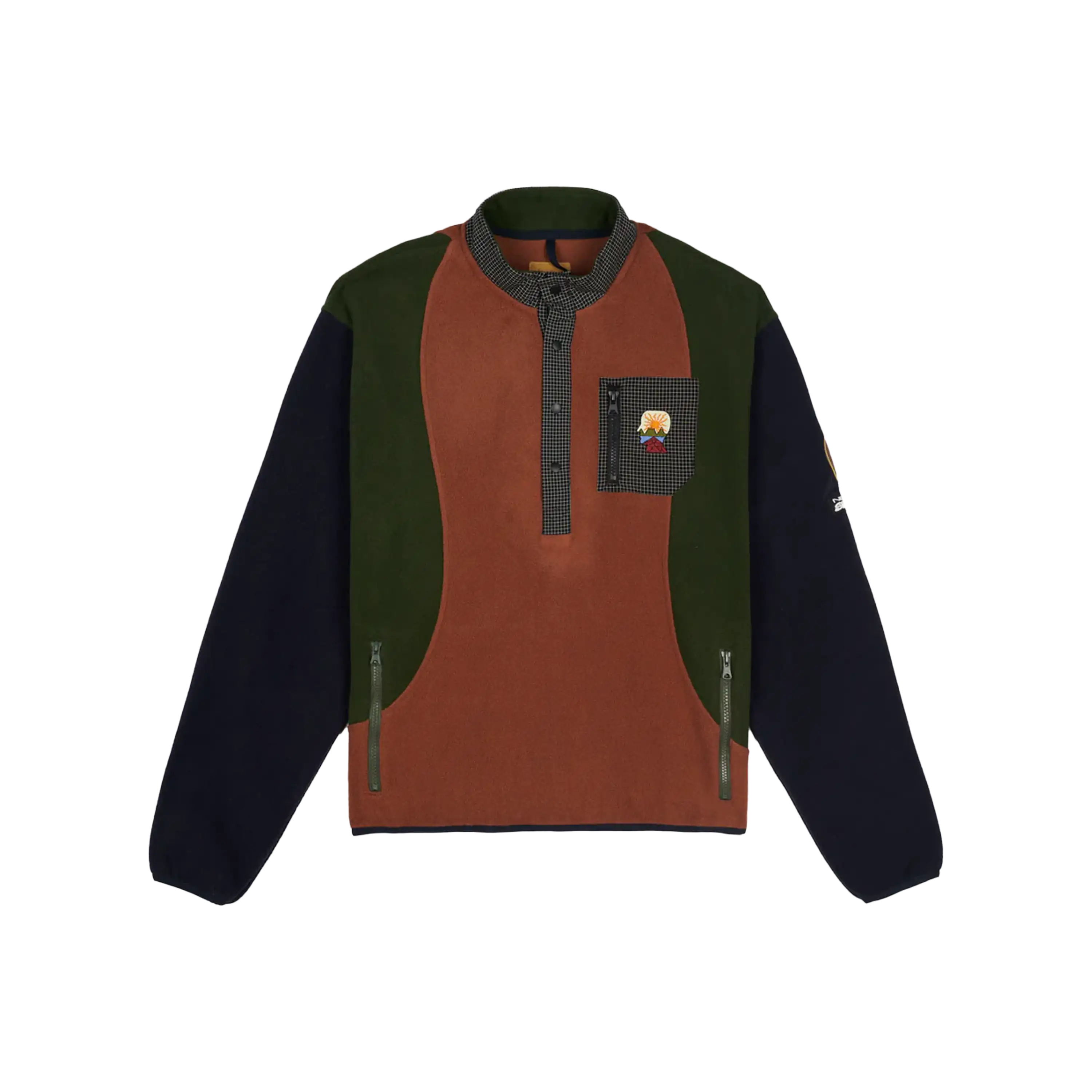 Brain Dead Equipment Ripstop Pullover Fleece Jacket