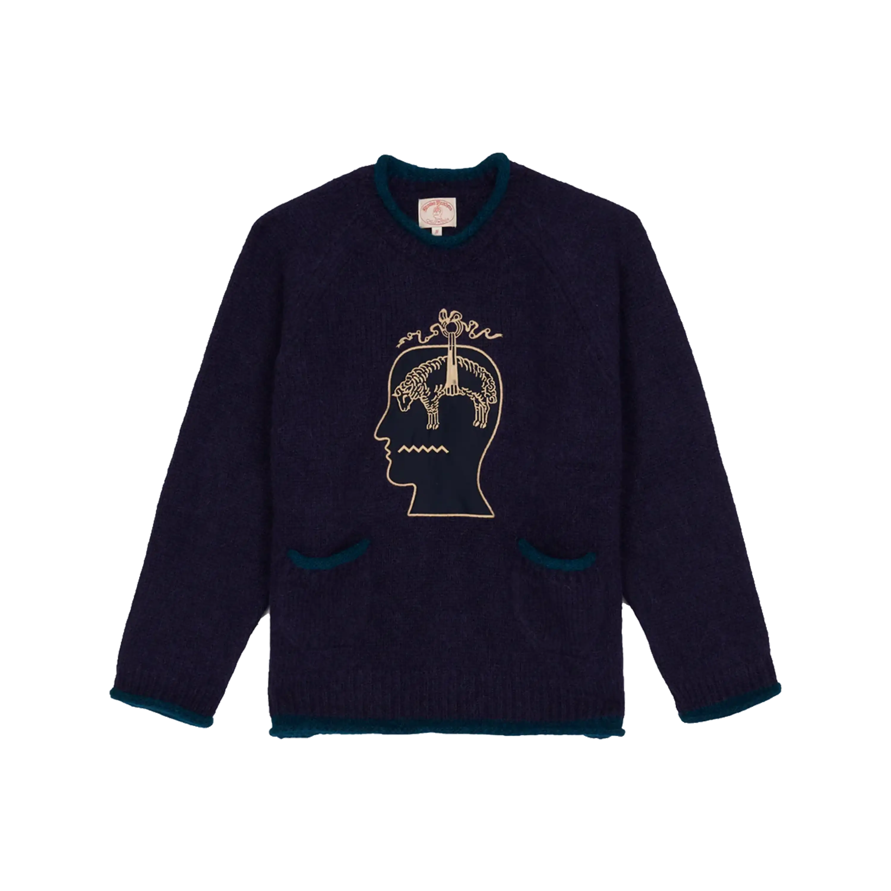 Brain Dead x Brooks Brothers California Rolled Neck Sweater