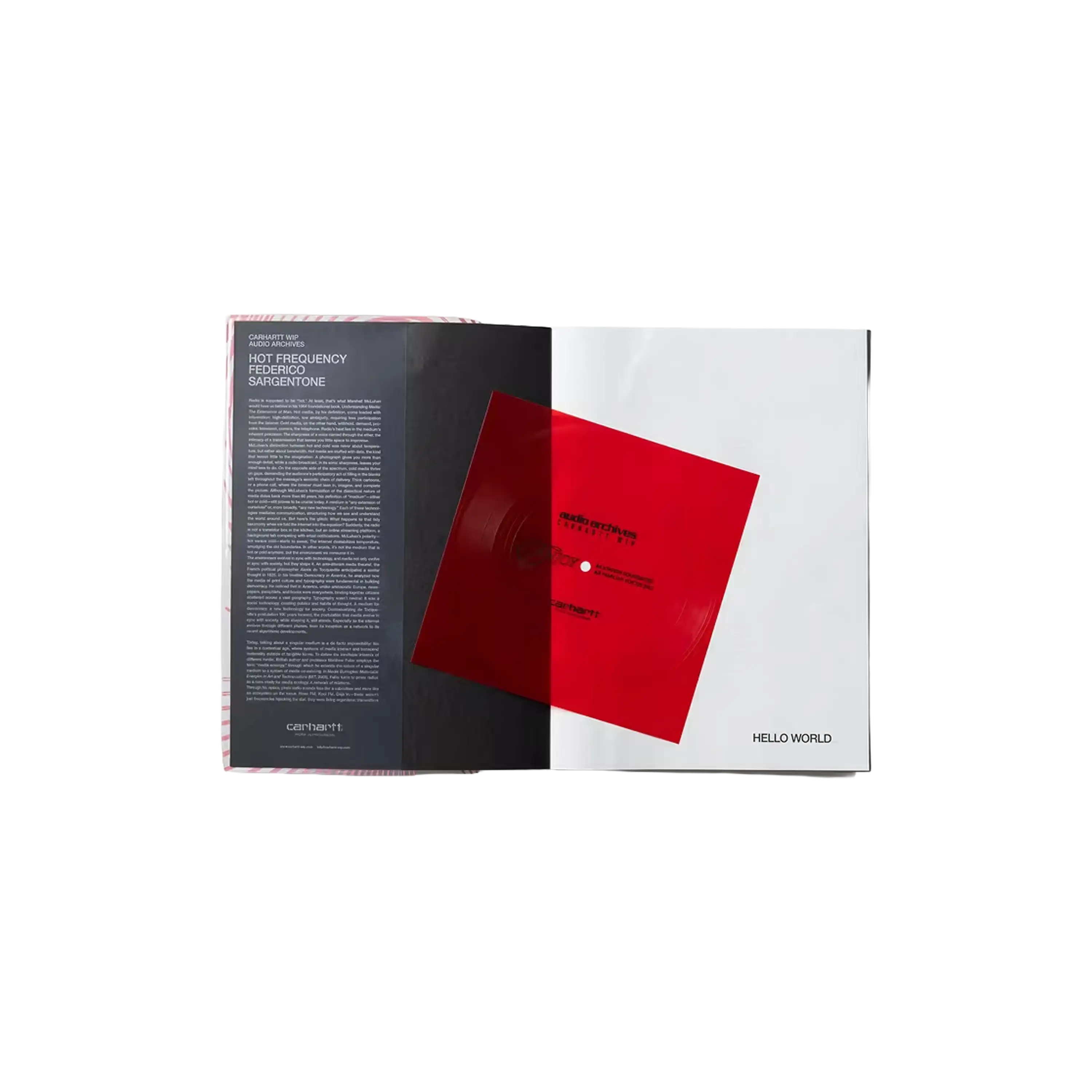 Carhartt WIP Audio Archives Book Multicolor