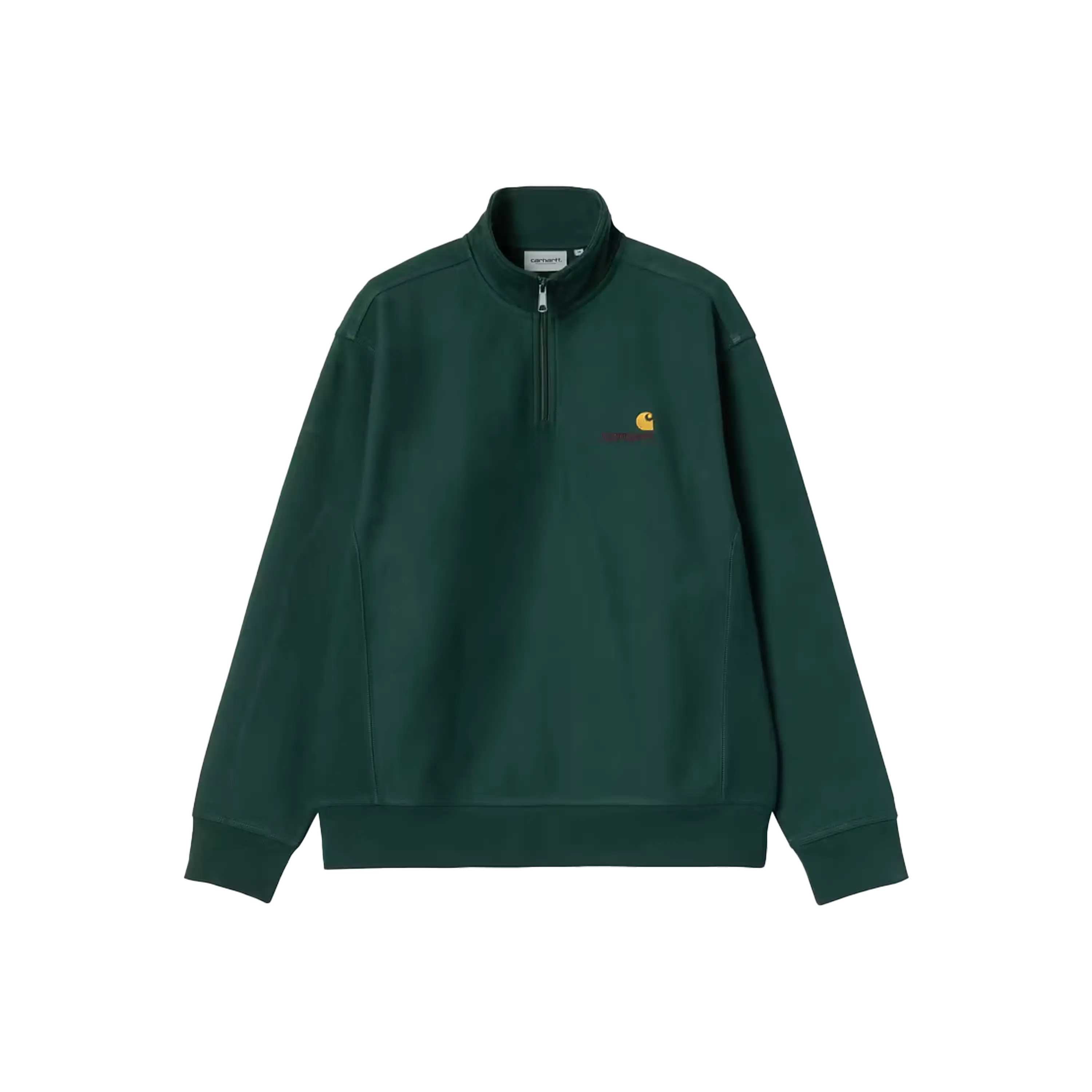 Carhartt WIP Half Zip American Script Sweatshirt