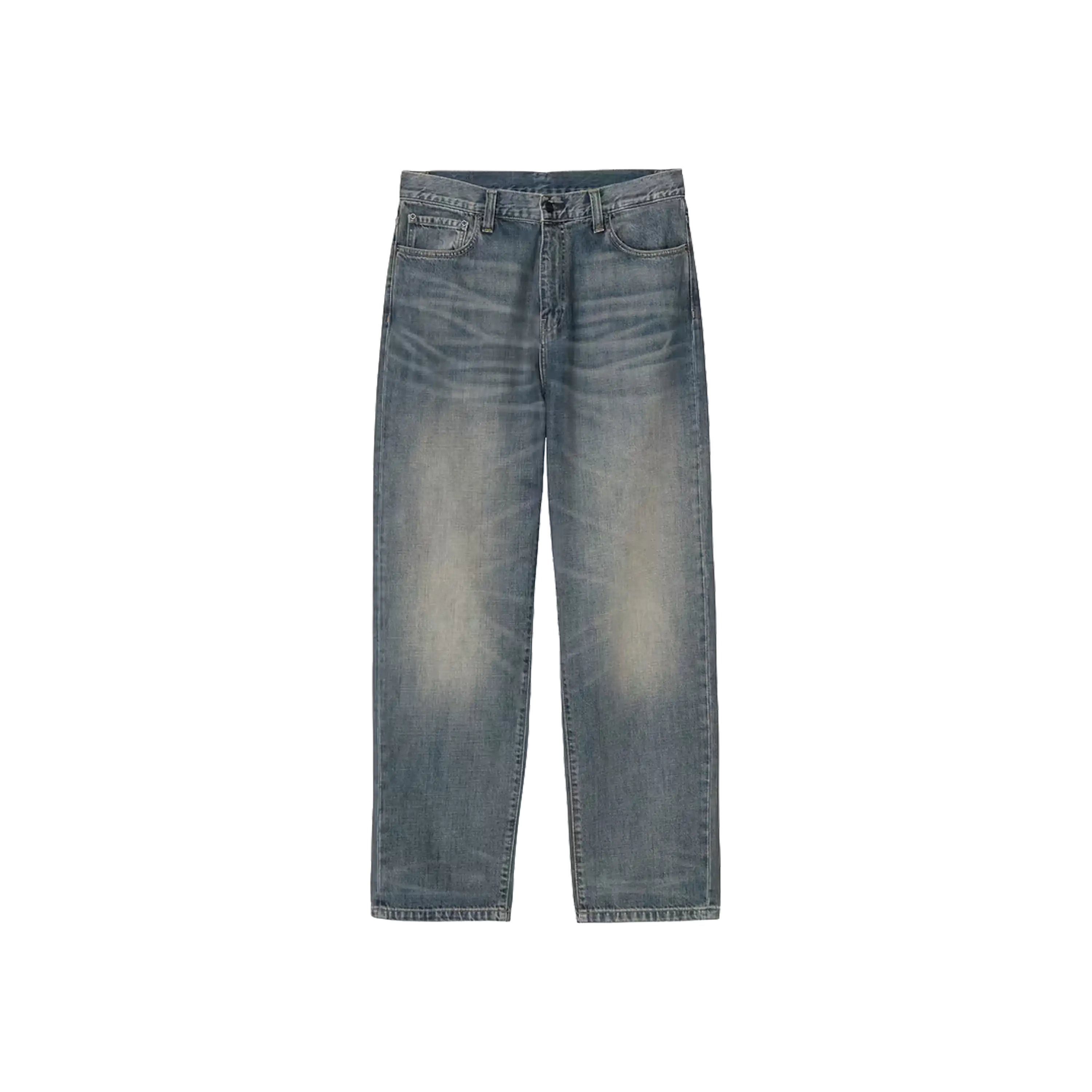 Carhartt WIP  Aaron Pant Blue Denim Rinsed