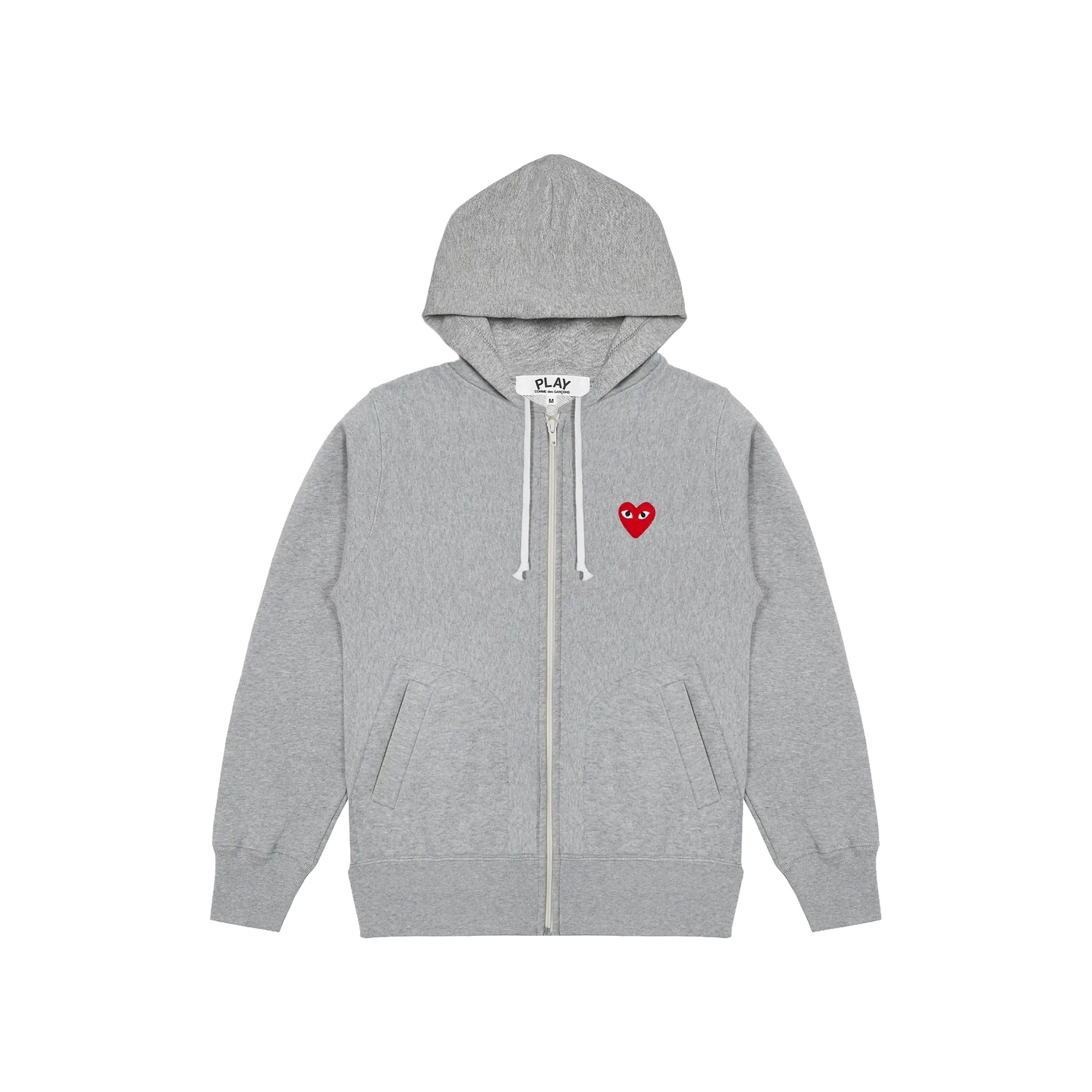Comme des Garçons PLAY 5 Hearts Hooded Sweatshirt