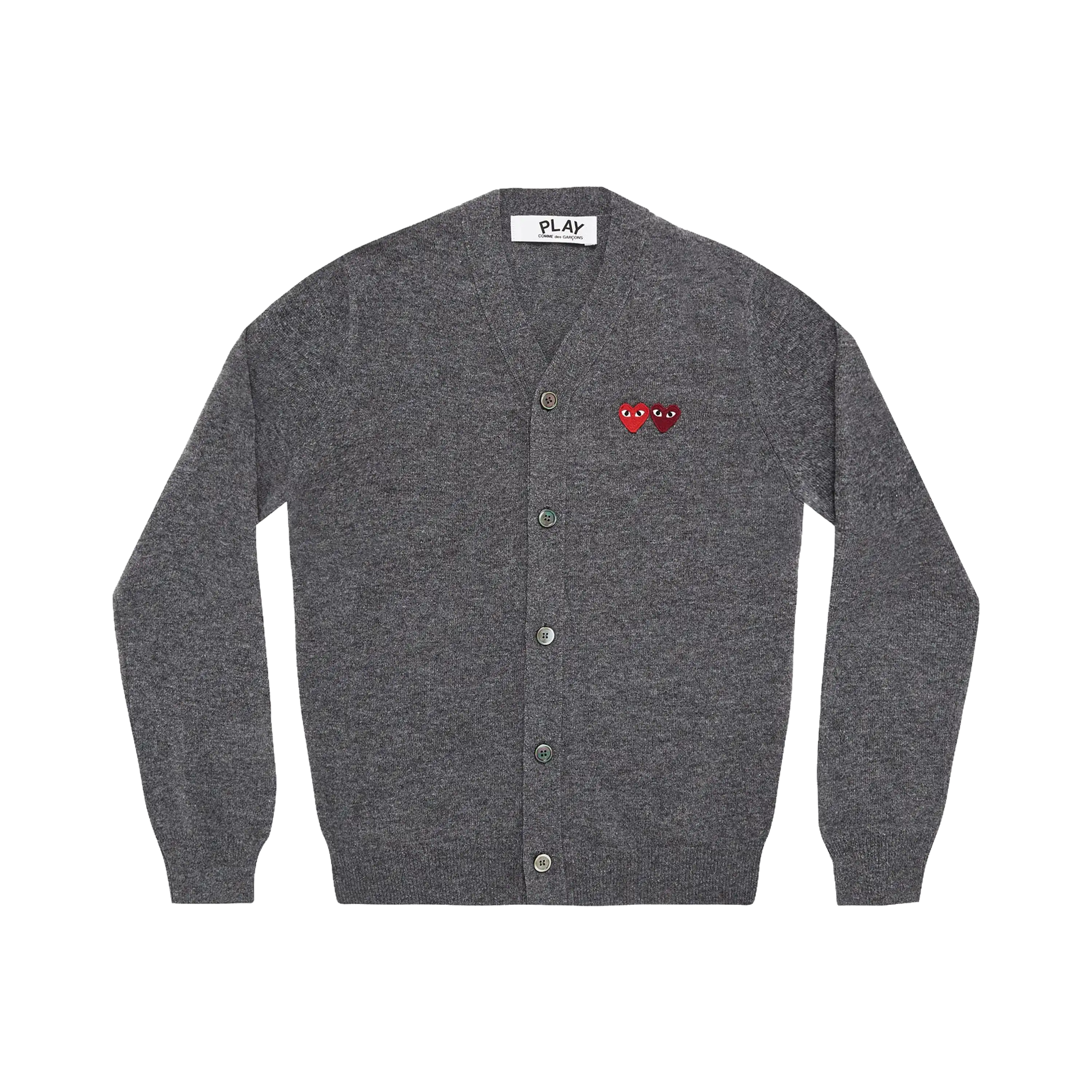 Comme des Garçons PLAY Double Heart Cardigan