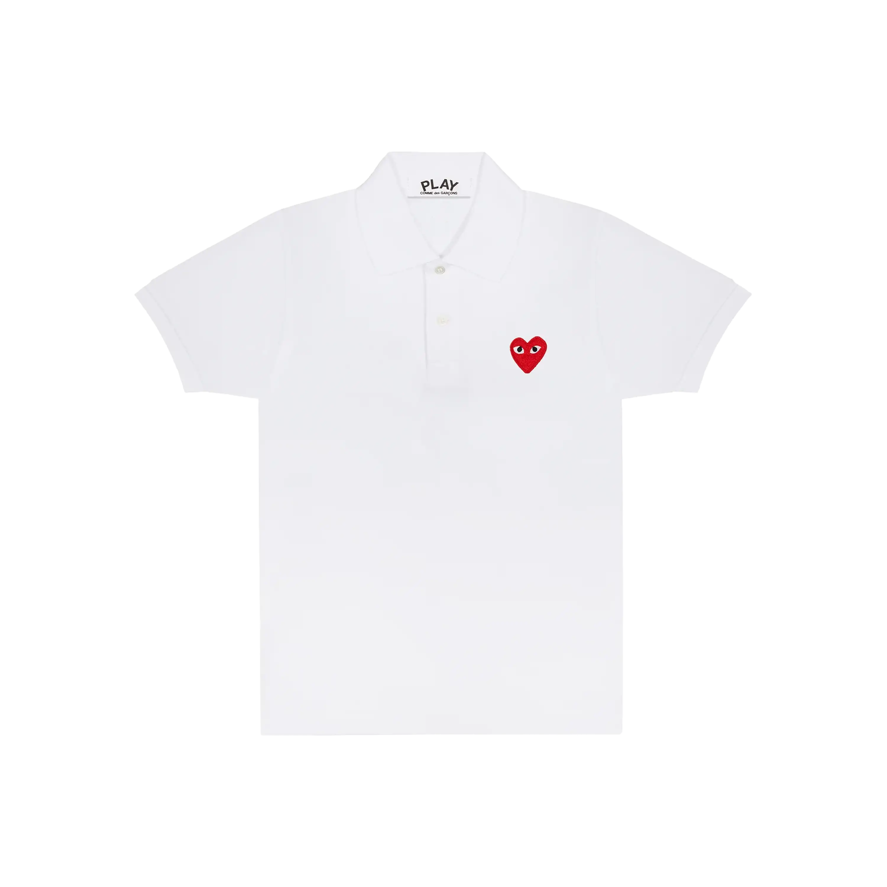 Comme des Garçons PLAY Red Polo Shirt