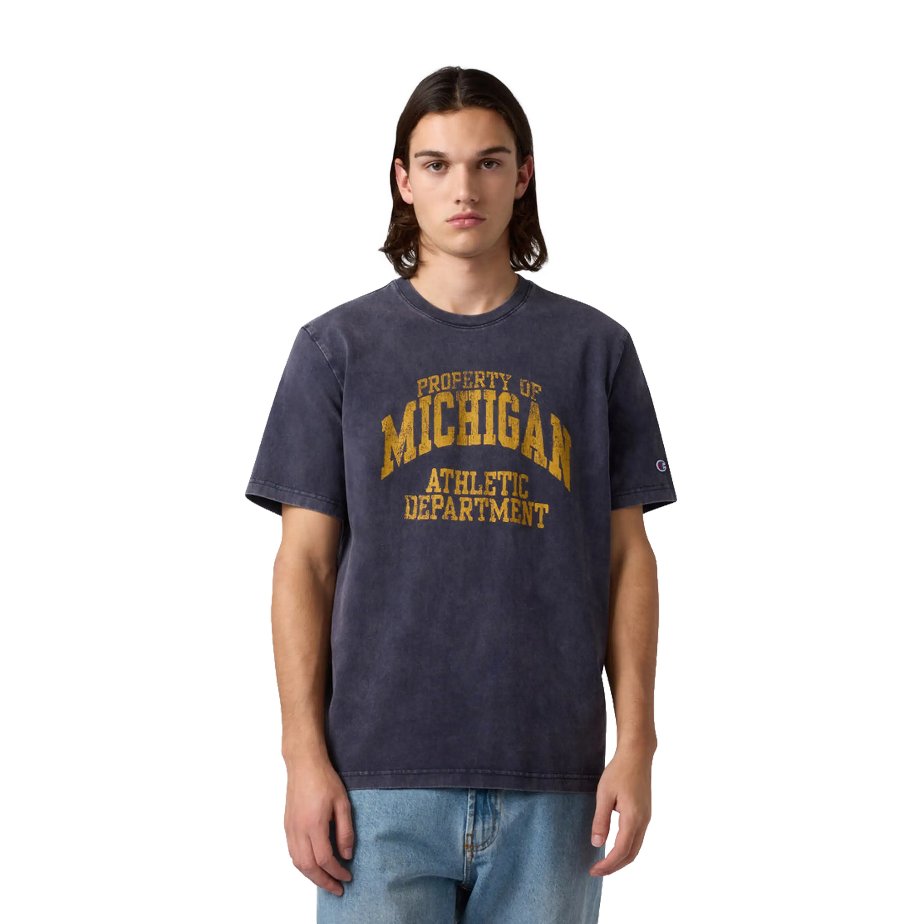 Champion Reverse Weave Michigan T-Shirt