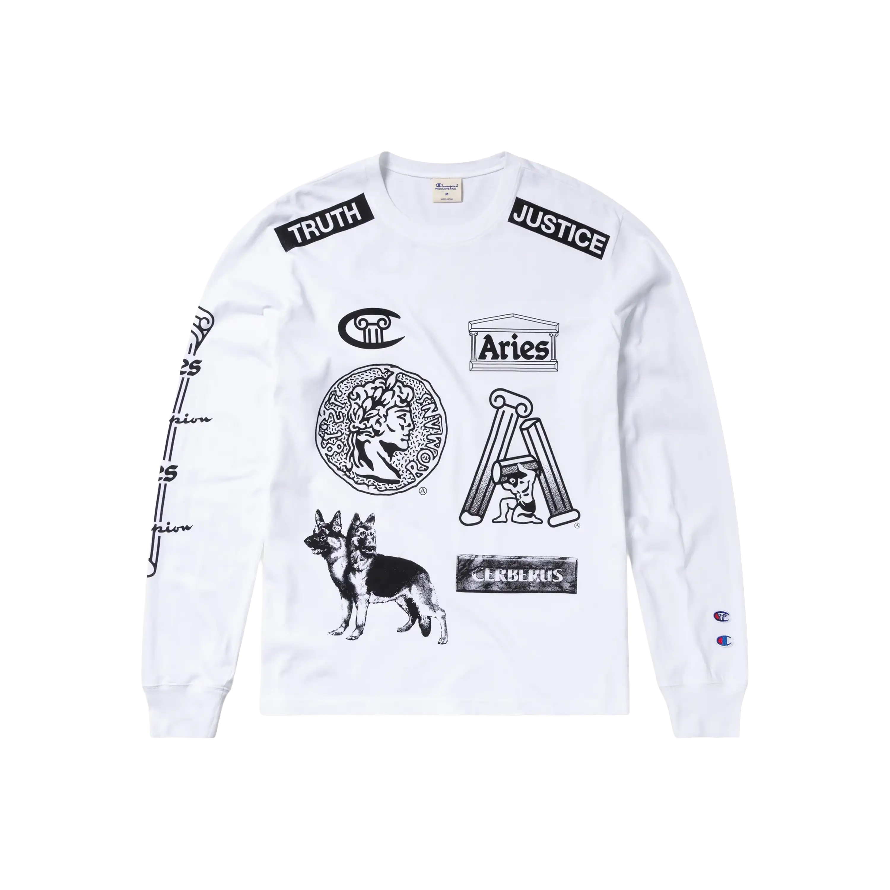 Aries x Champion Sponsor LS Tee