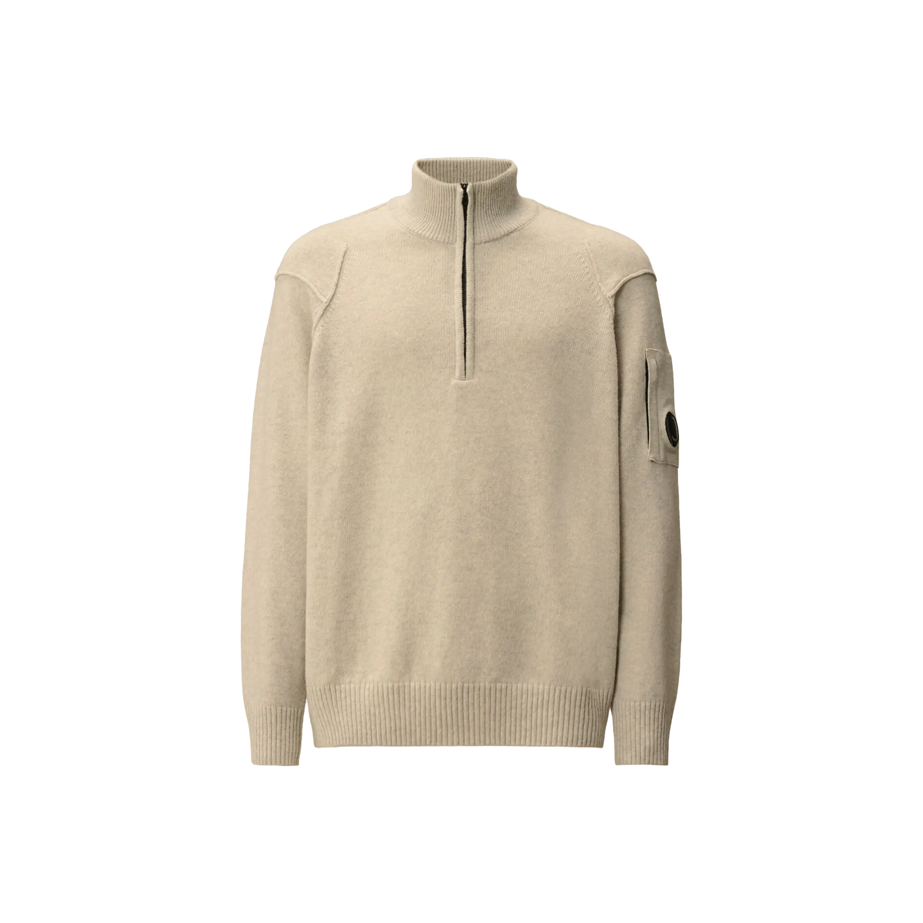 C.P. Company Lambswool GRS Half Zip Sweater