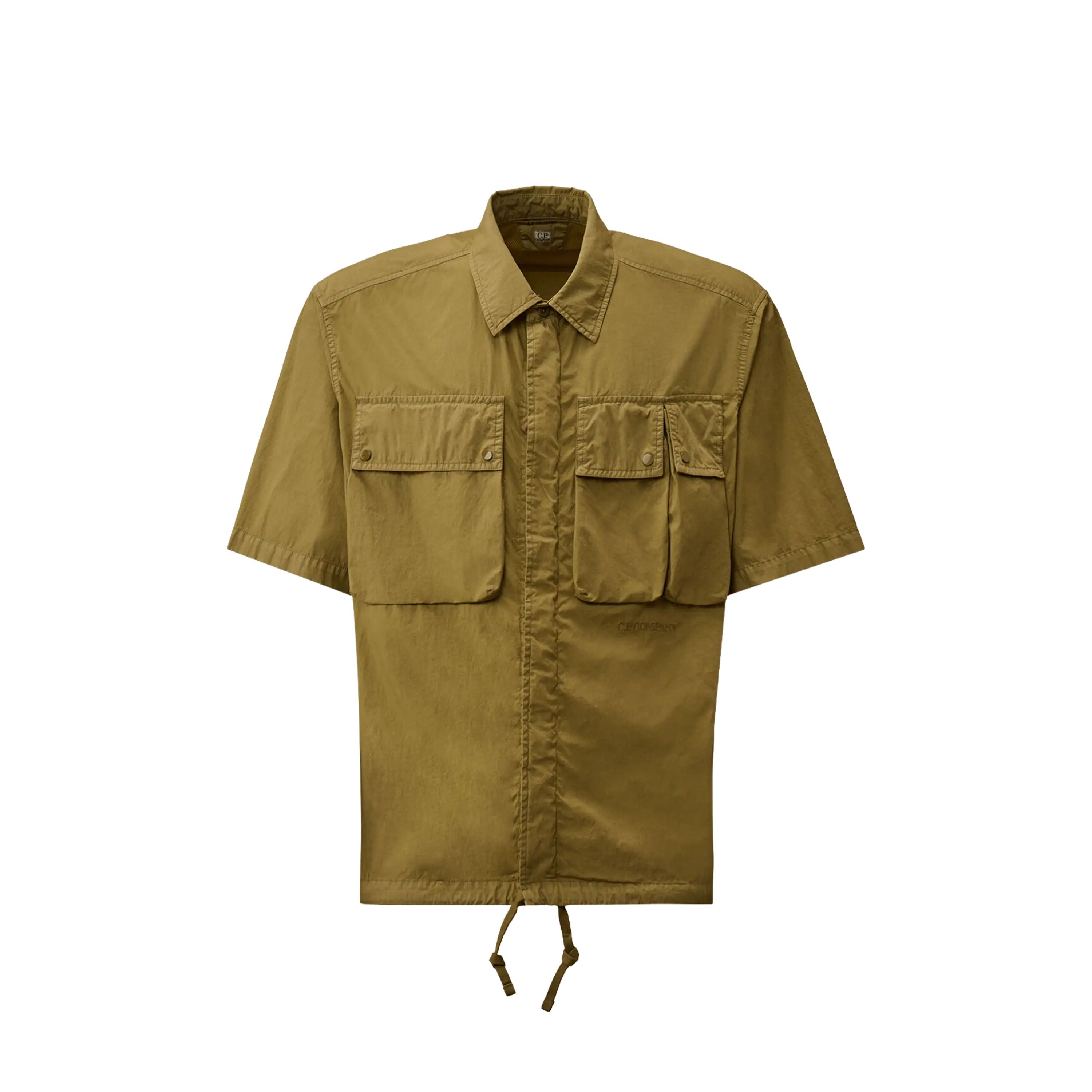 C.P. Company 50 Fili Short Sleeve Zip Shirt