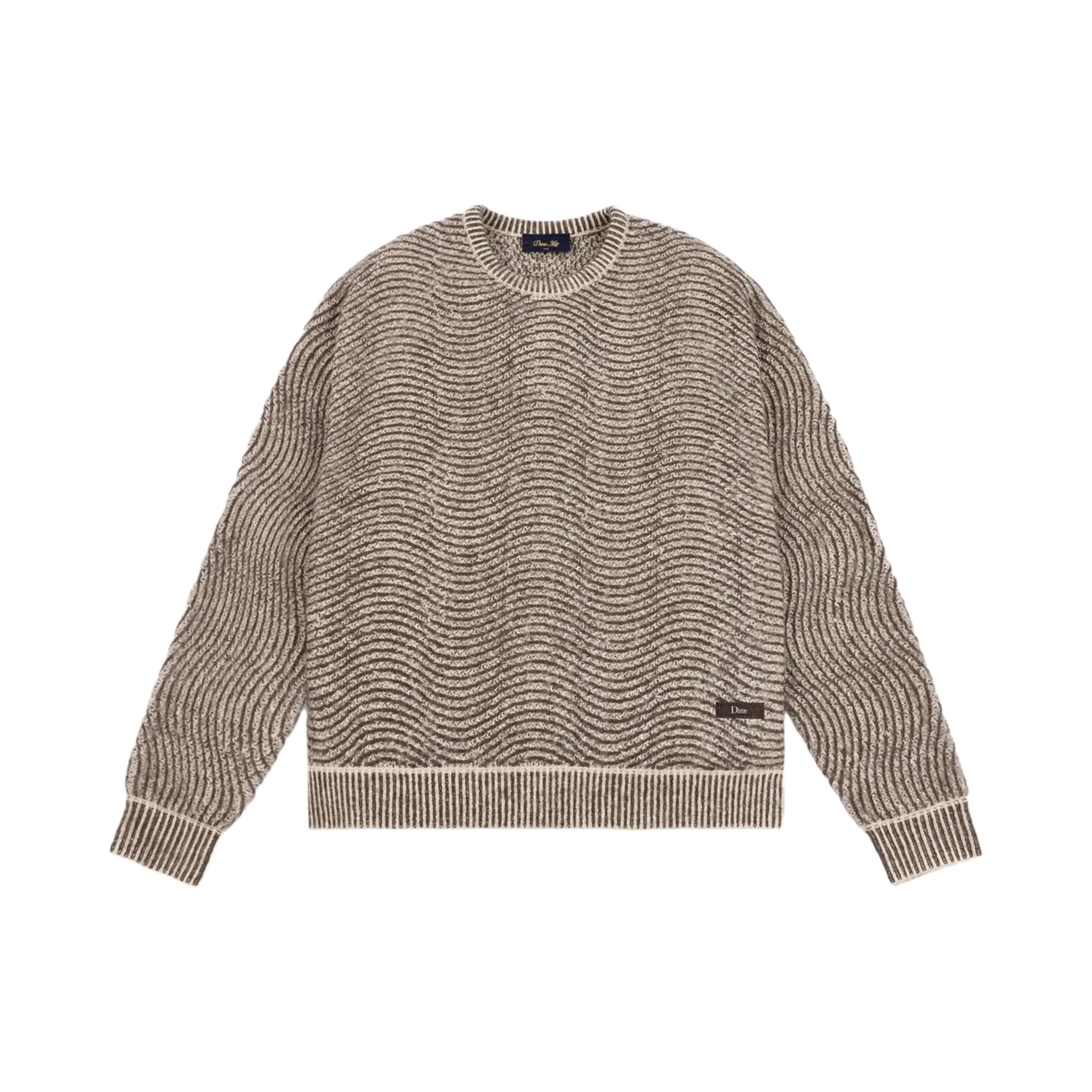 Dime Mohair Wave Knit