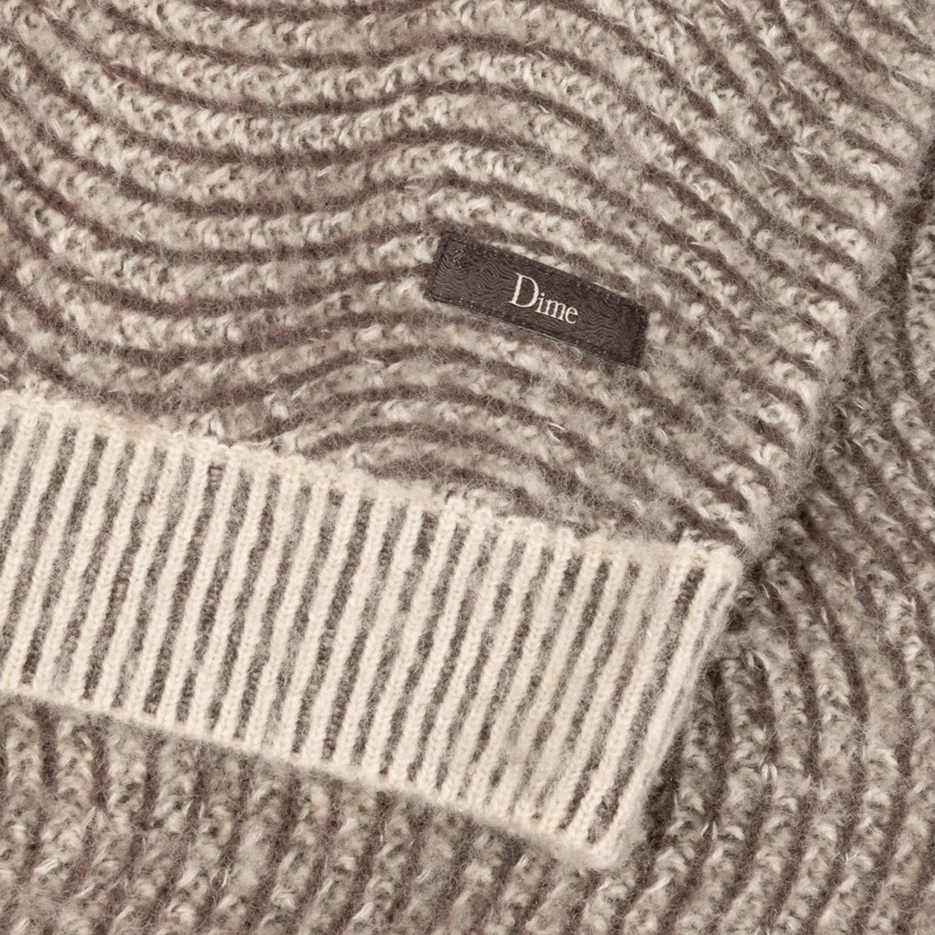 Dime Mohair Wave Knit